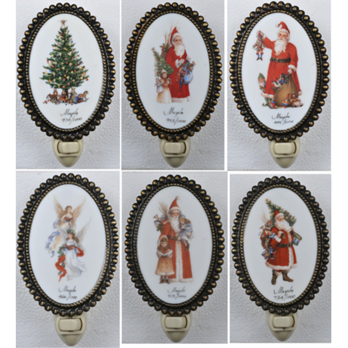 6'H Christmas 12 Pieces Night Light
