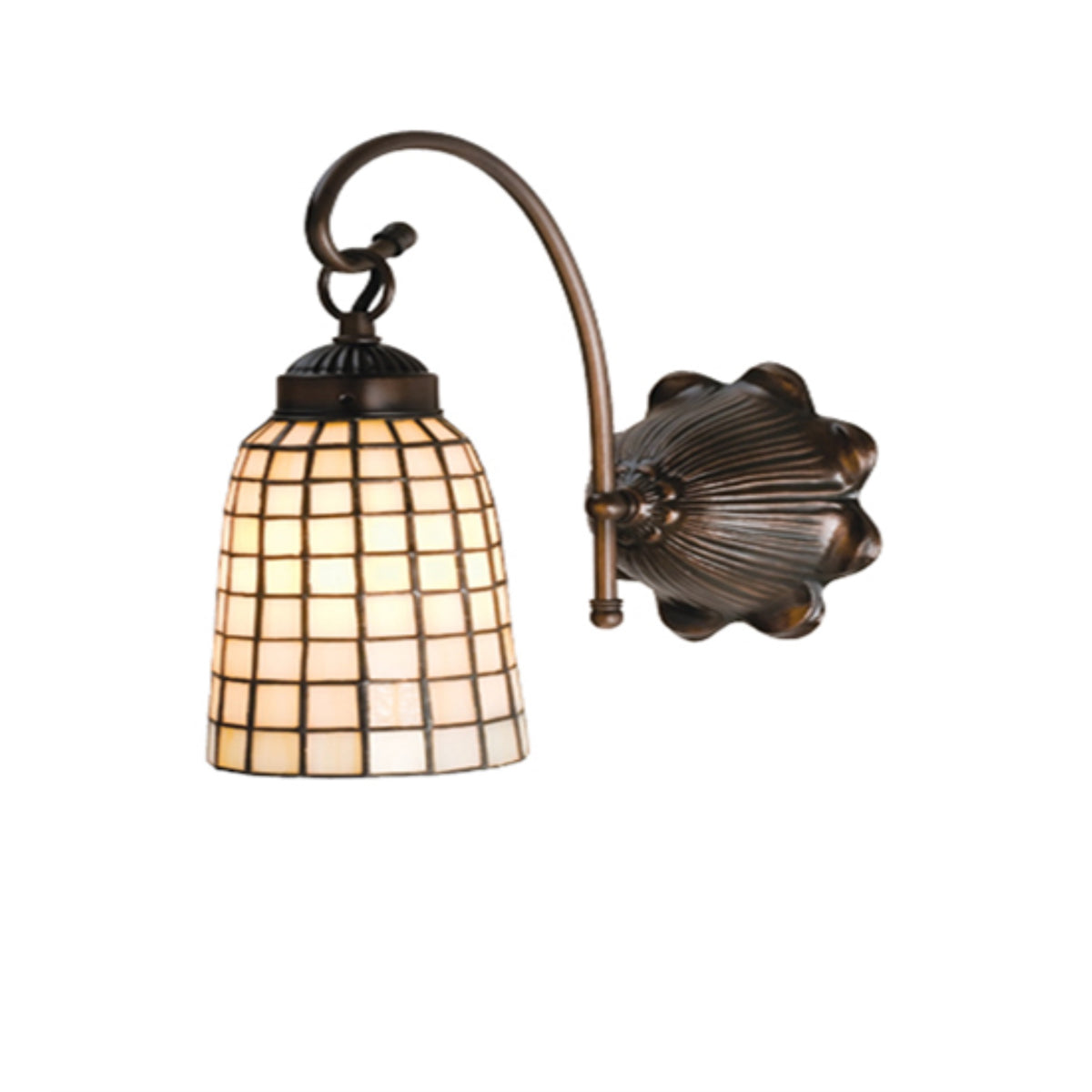 6W Terra Bone Wall Sconce