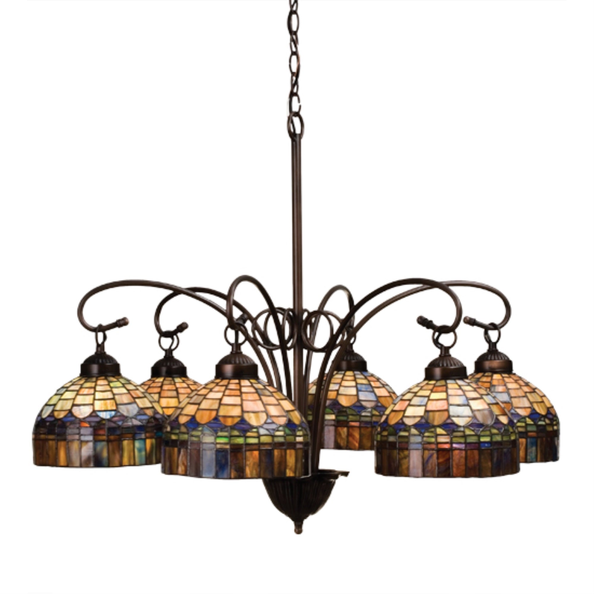 31'W Tiffany Candice 6 Lt Chandelier