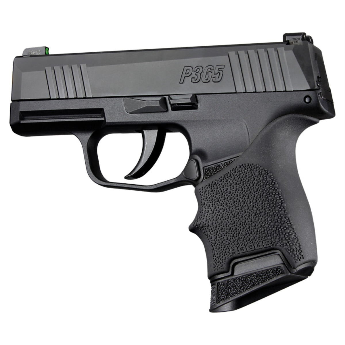 Hogue Handall Beavertail Grip Sleeve Sig Sauer P365 Black