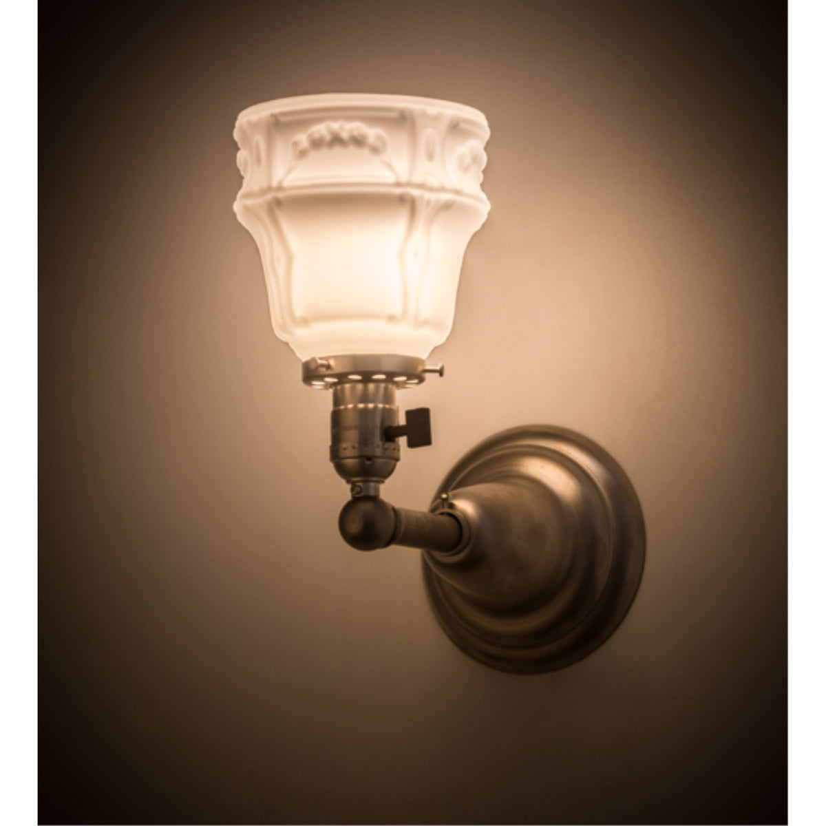 5' Wide Revival Garland Wall Sconce