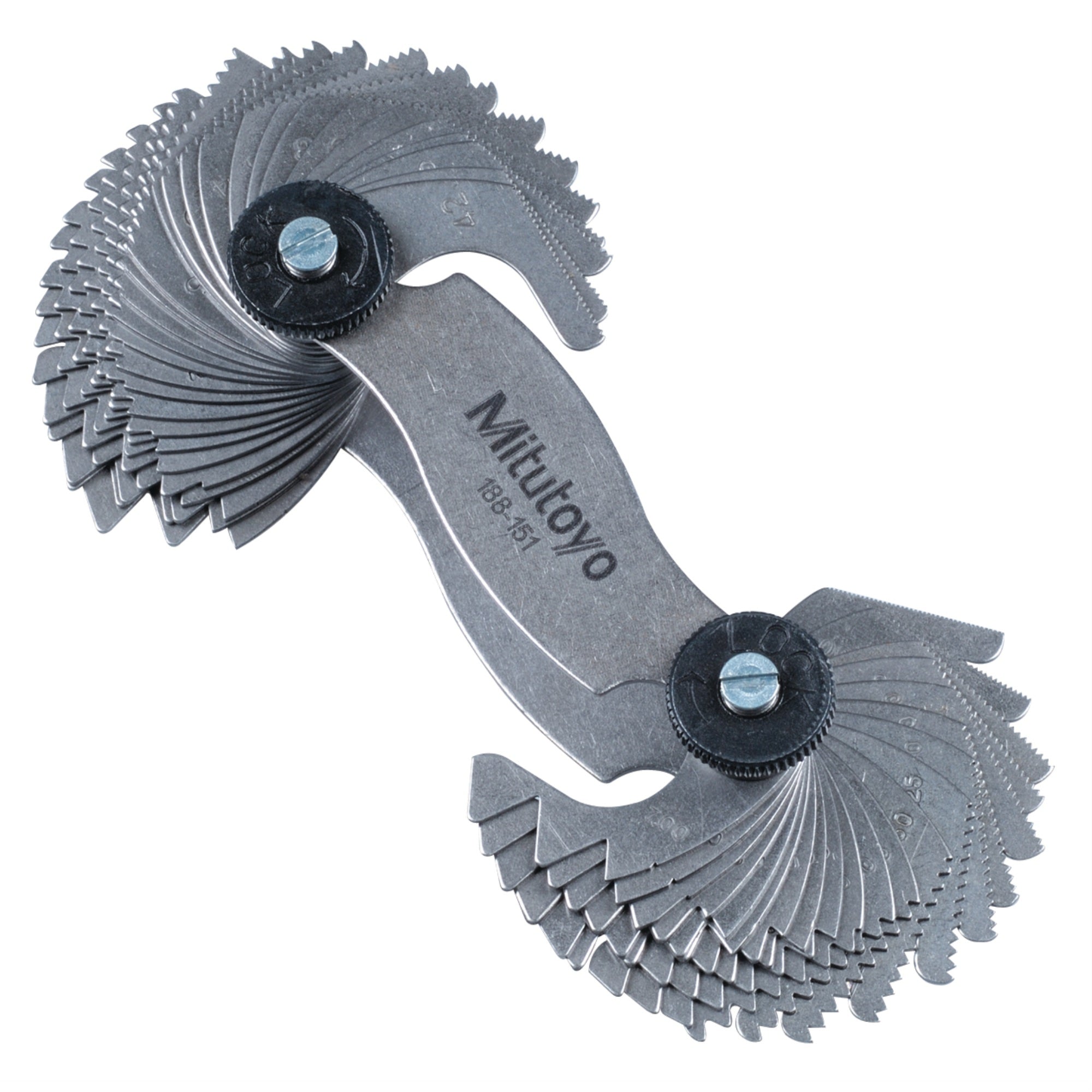 Ptch Gage Set, 4-42Tpi/.4-7Mm, 60 Deg, 30 Lvs