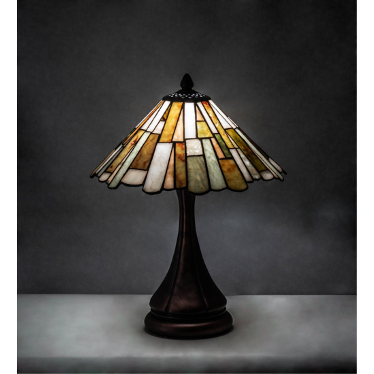 17' High Delta Jadestone Accent Lamp