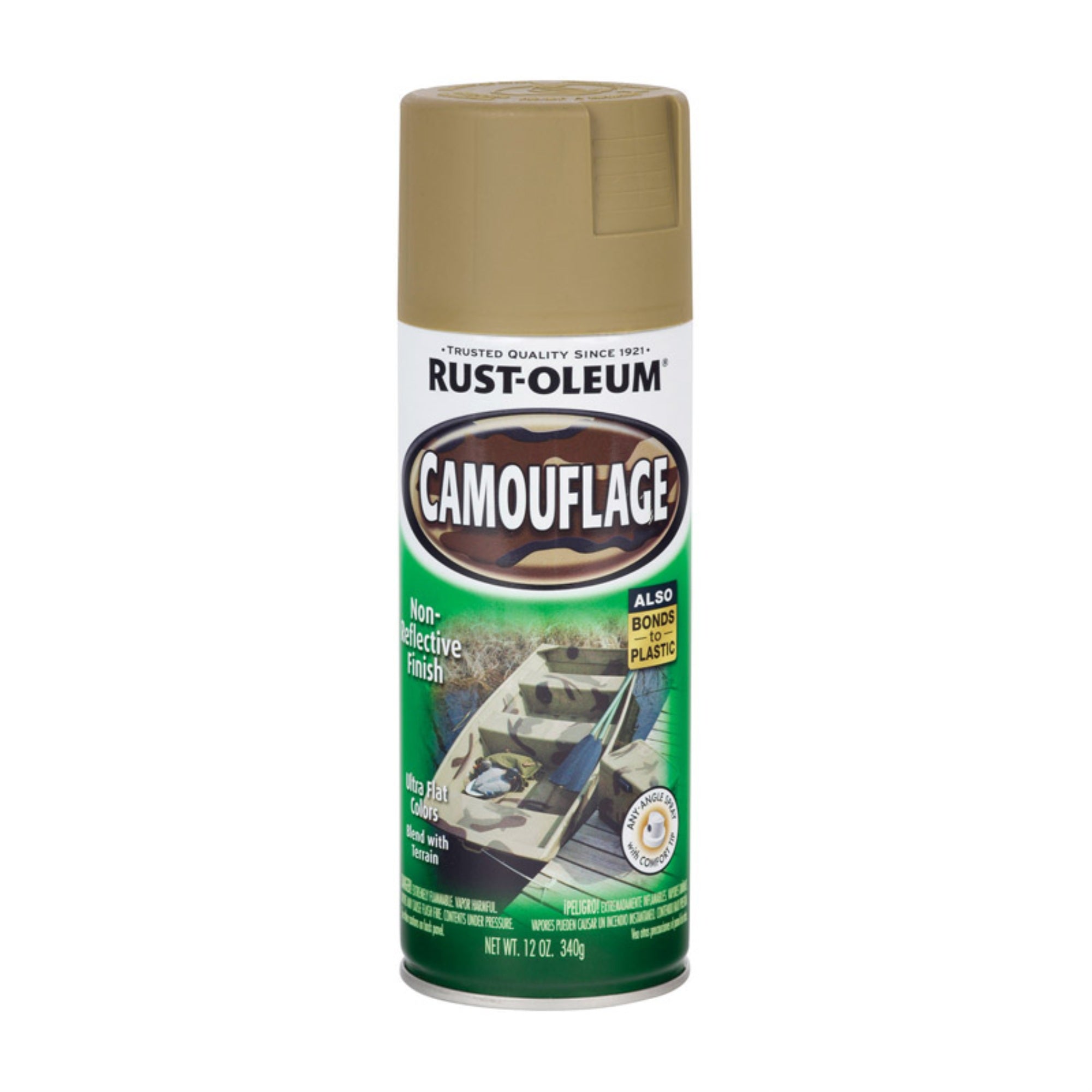 Spry Pnt Camo Khaki (Pack Of 6)