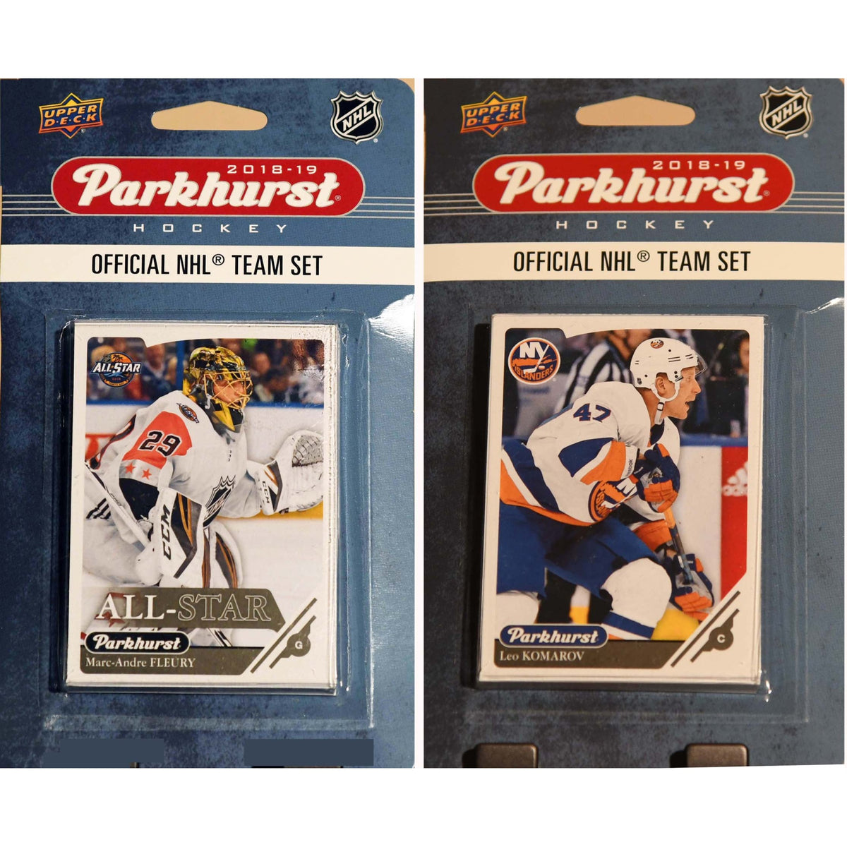 Nhl New York Islanders 2018-19 Parkhurst Team Set And An All-Star Set