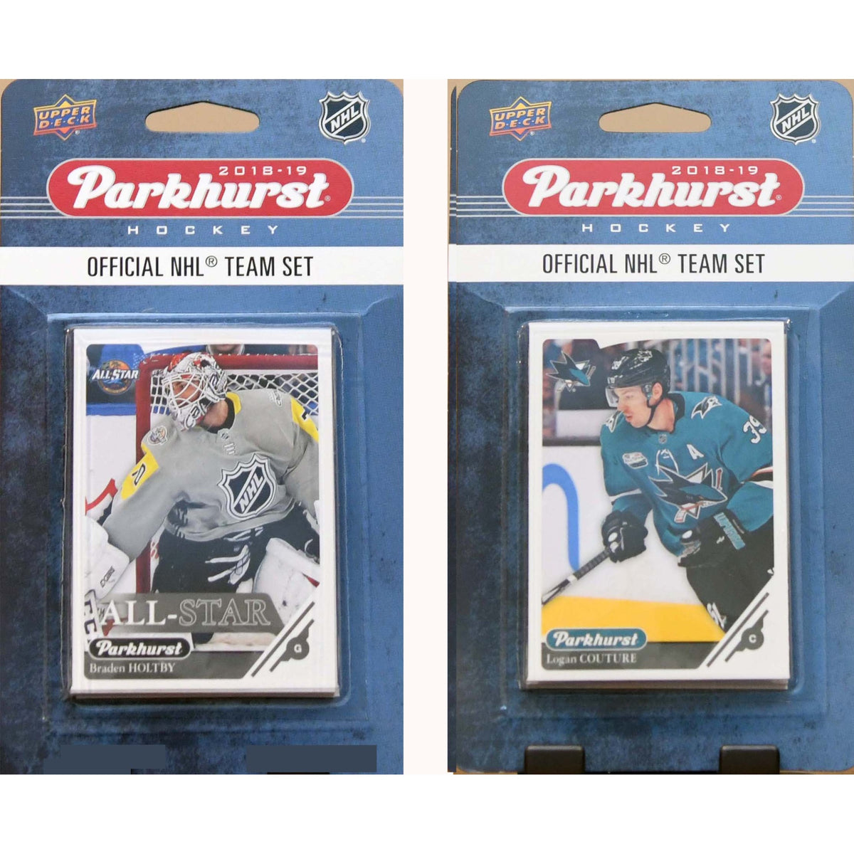Nhl San Jose Sharks 2018-19 Parkhurst Team Set And An All-Star Set
