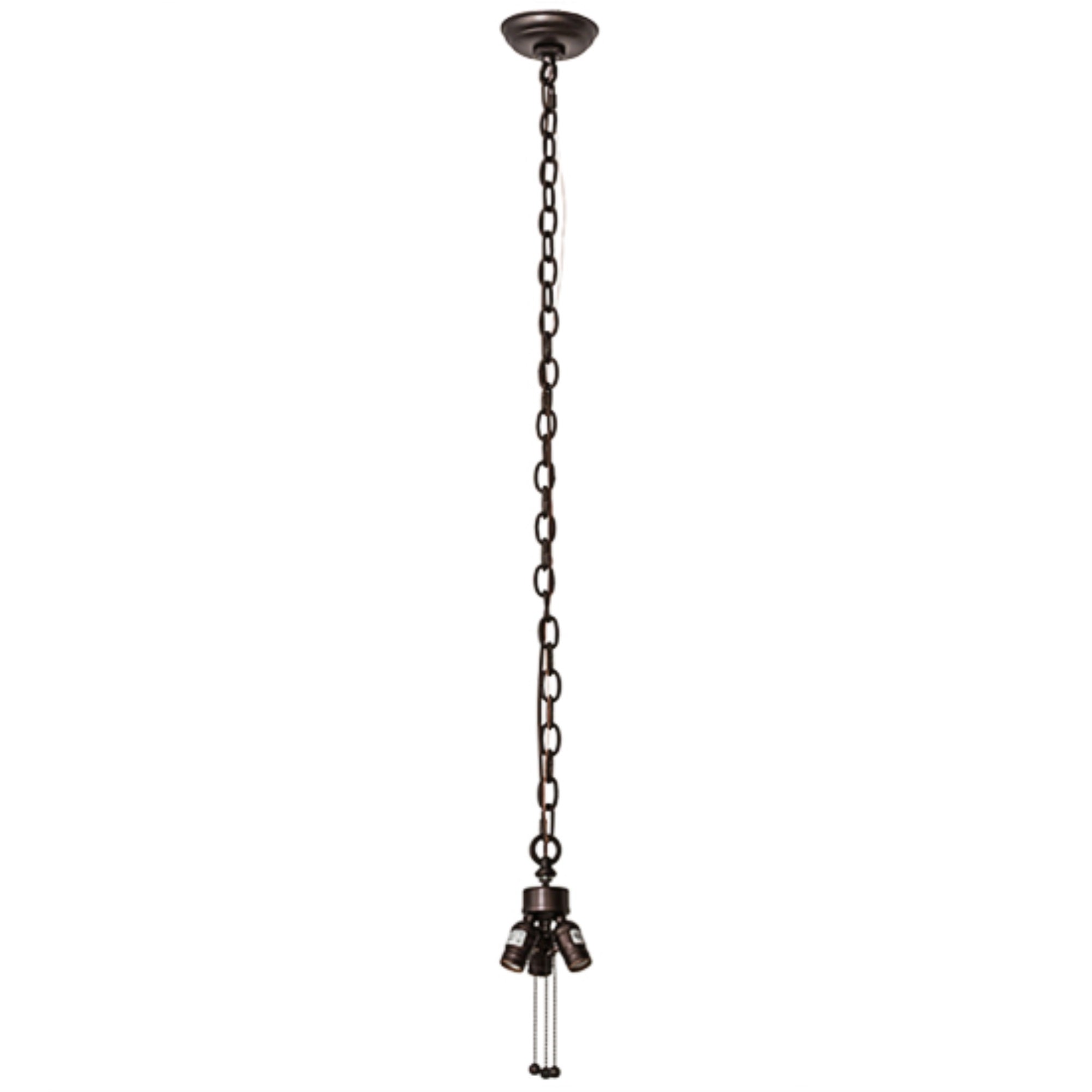 5'W Mahogany Bronze 1 Lt Heavy Duty Pendant Hardware