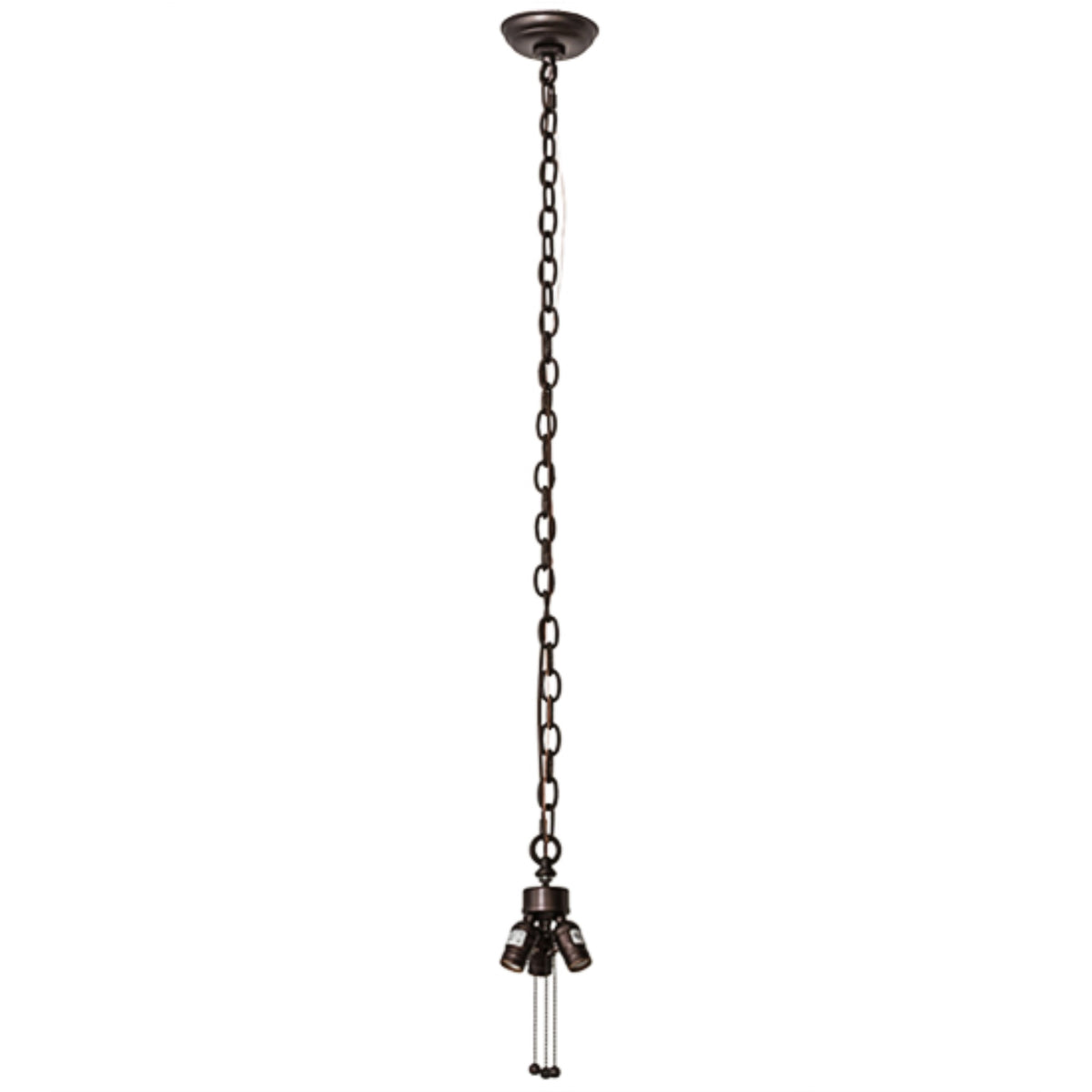 5'W Mahogany Bronze 1 Lt Heavy Duty Pendant Hardware