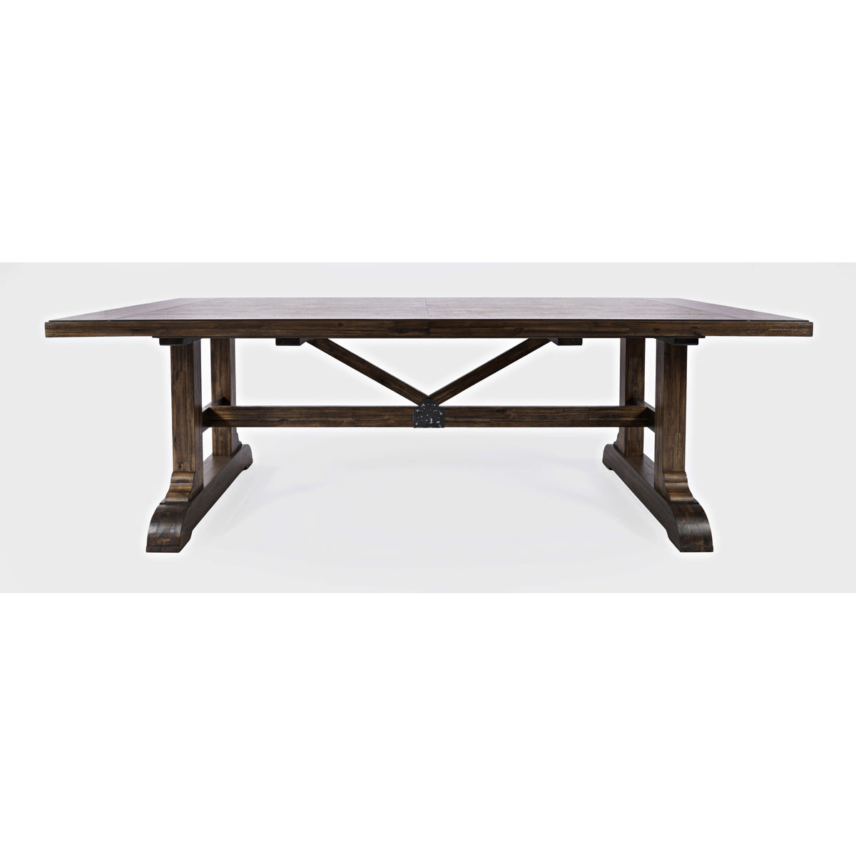 Bakersfield Mission Style  110'' Dining Table With Extension