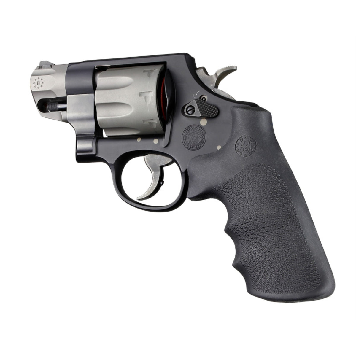 Hogue S&W K L N X Z Frame Round Butt Rubber Tamer Conversion Monogrip Black
