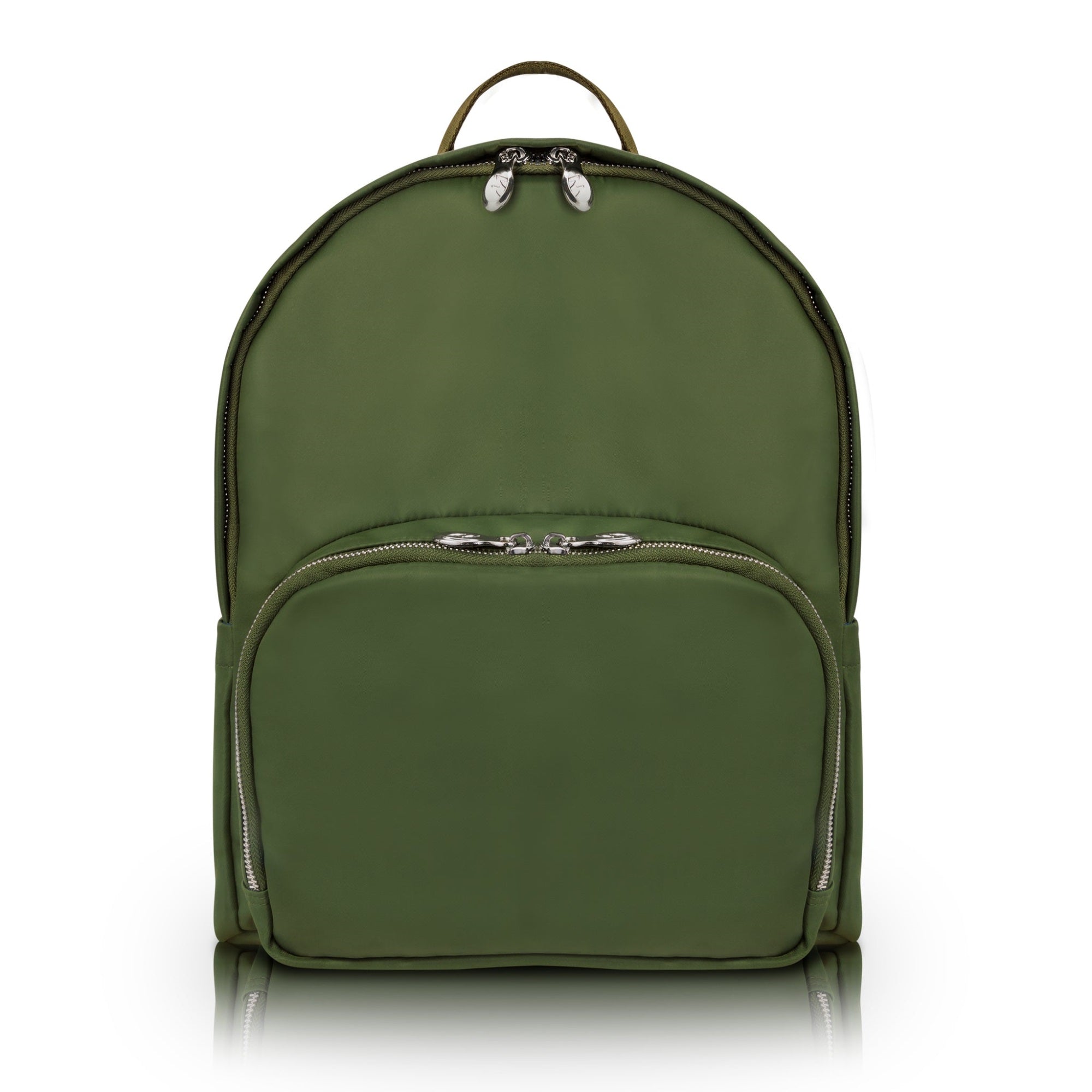N Series | Neosport | 15 Nylon Classic U Shape Laptop Backpack - Green