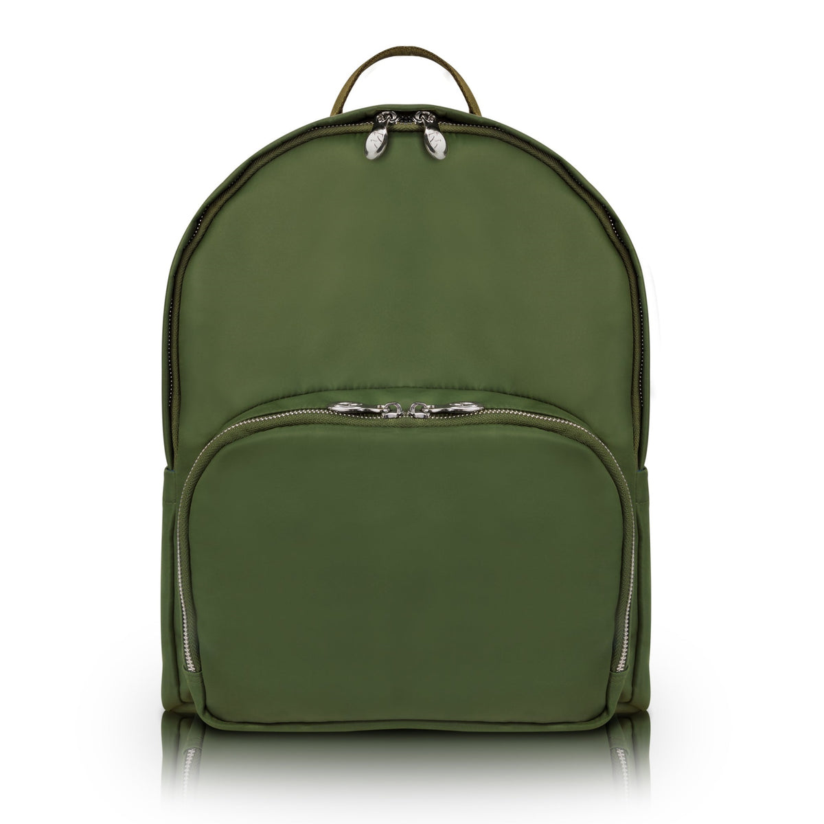 N Series | Neosport | 15 Nylon Classic U Shape Laptop Backpack - Green