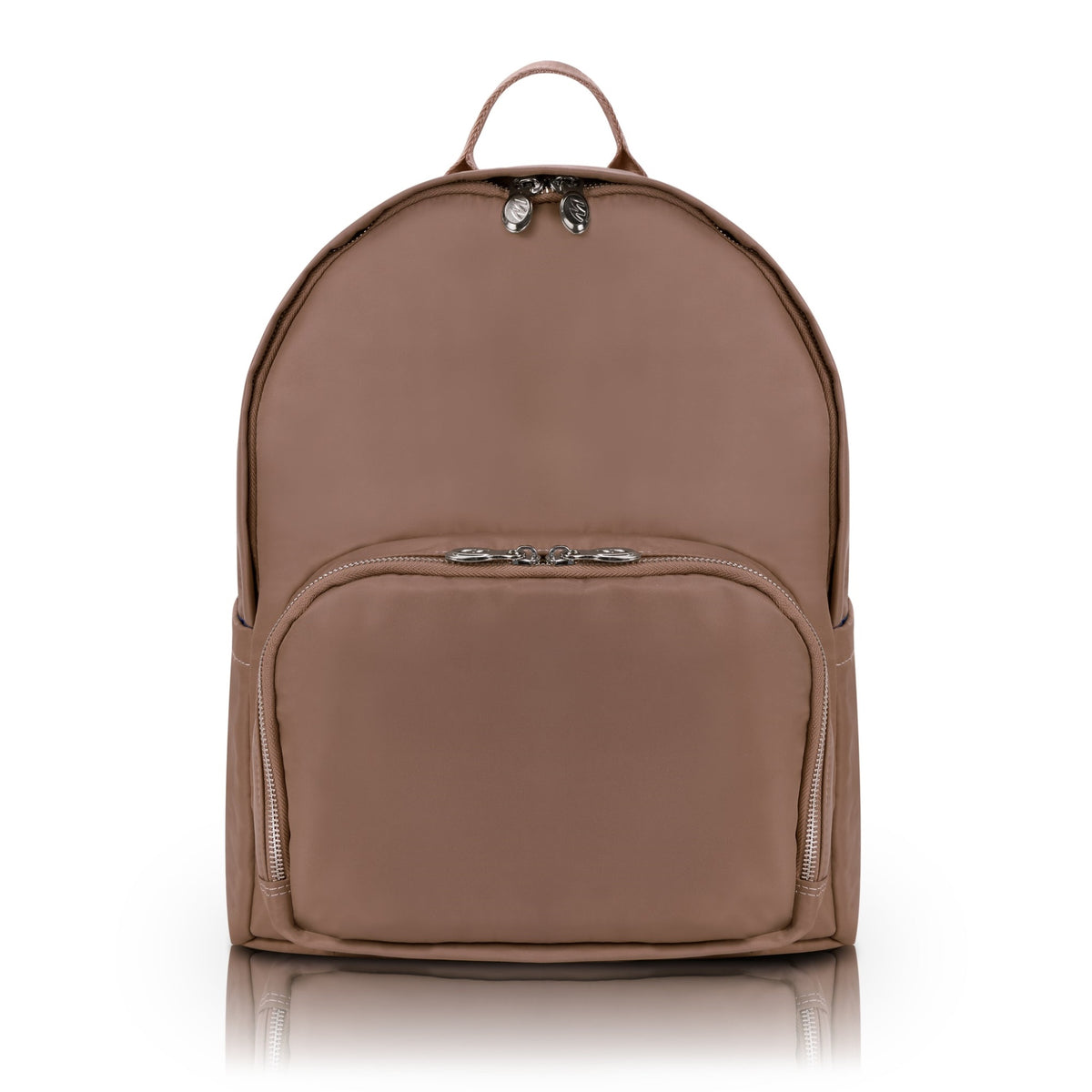 N Series | Neosport | 15 Nylon Classic U Shape Laptop Backpack - Khaki