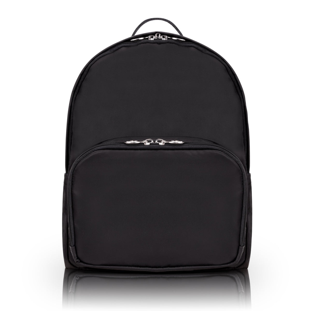N Series | Neosport | 15 Nylon Classic U Shape Laptop Backpack - Black