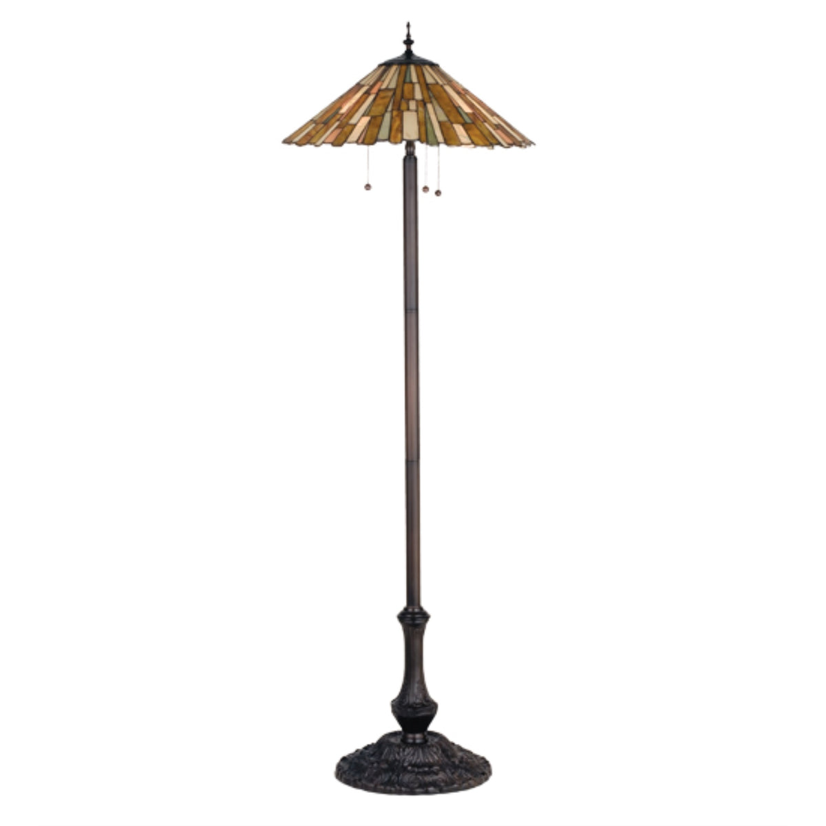 63H Delta Jadestone Floor Lamp