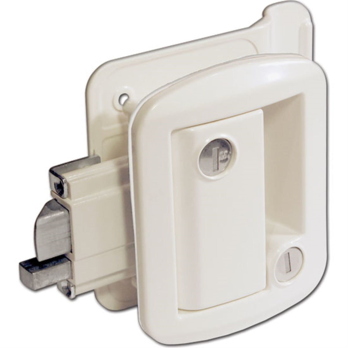 Creative Products Group Ttl-43610-9009-Al-1Pk Global Classic Pro Entry Door Lock With Deadbolt - White