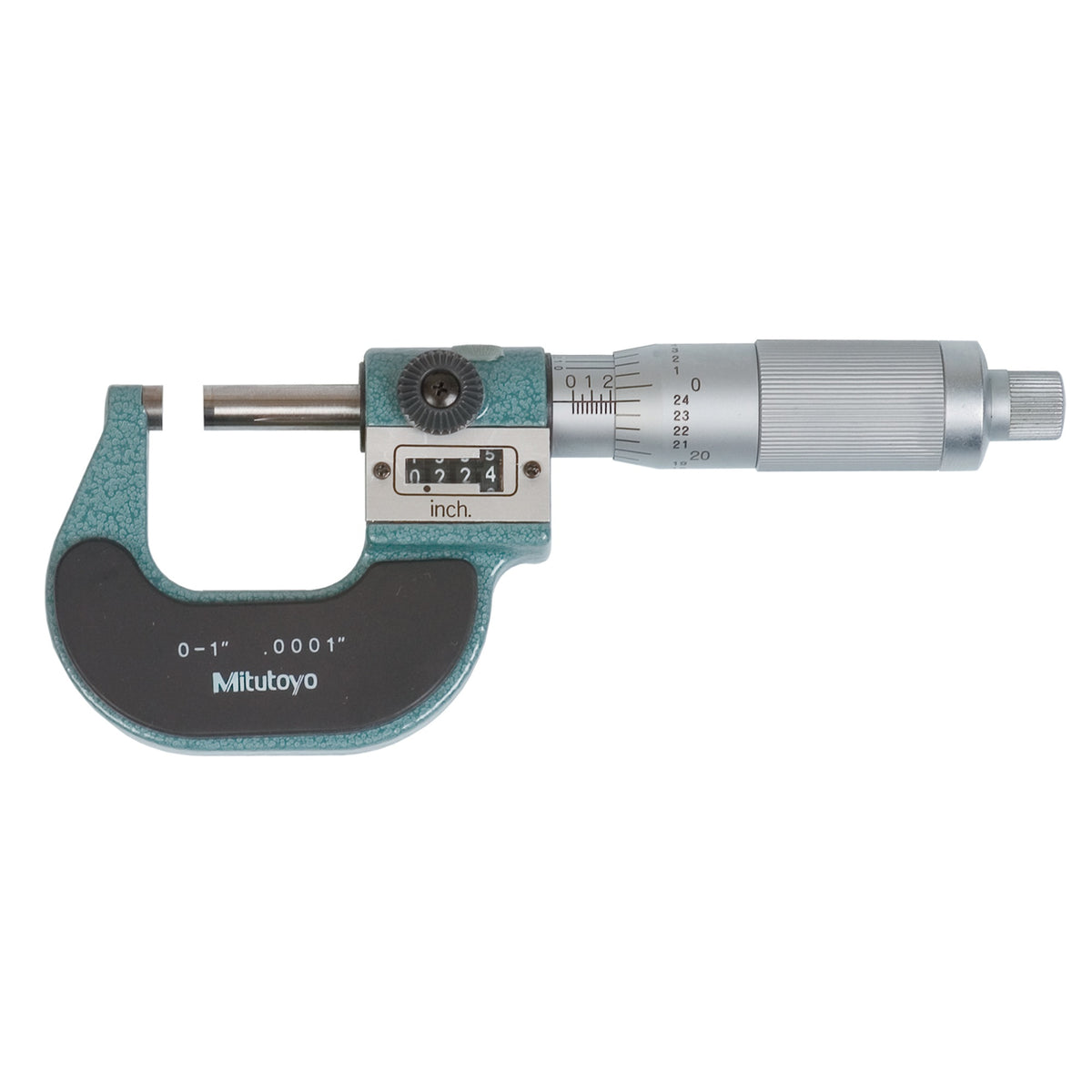 Center Mic, 0-1 In, .0001 In, Ct, Ft