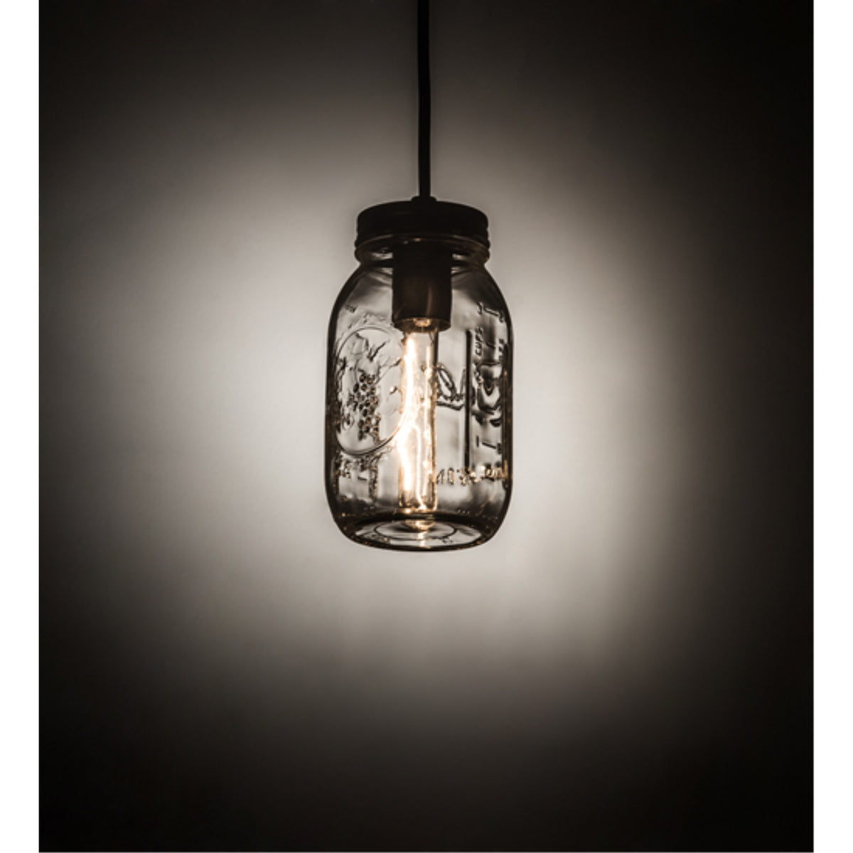 3.75' Wide Mason Jar Mini Pendant