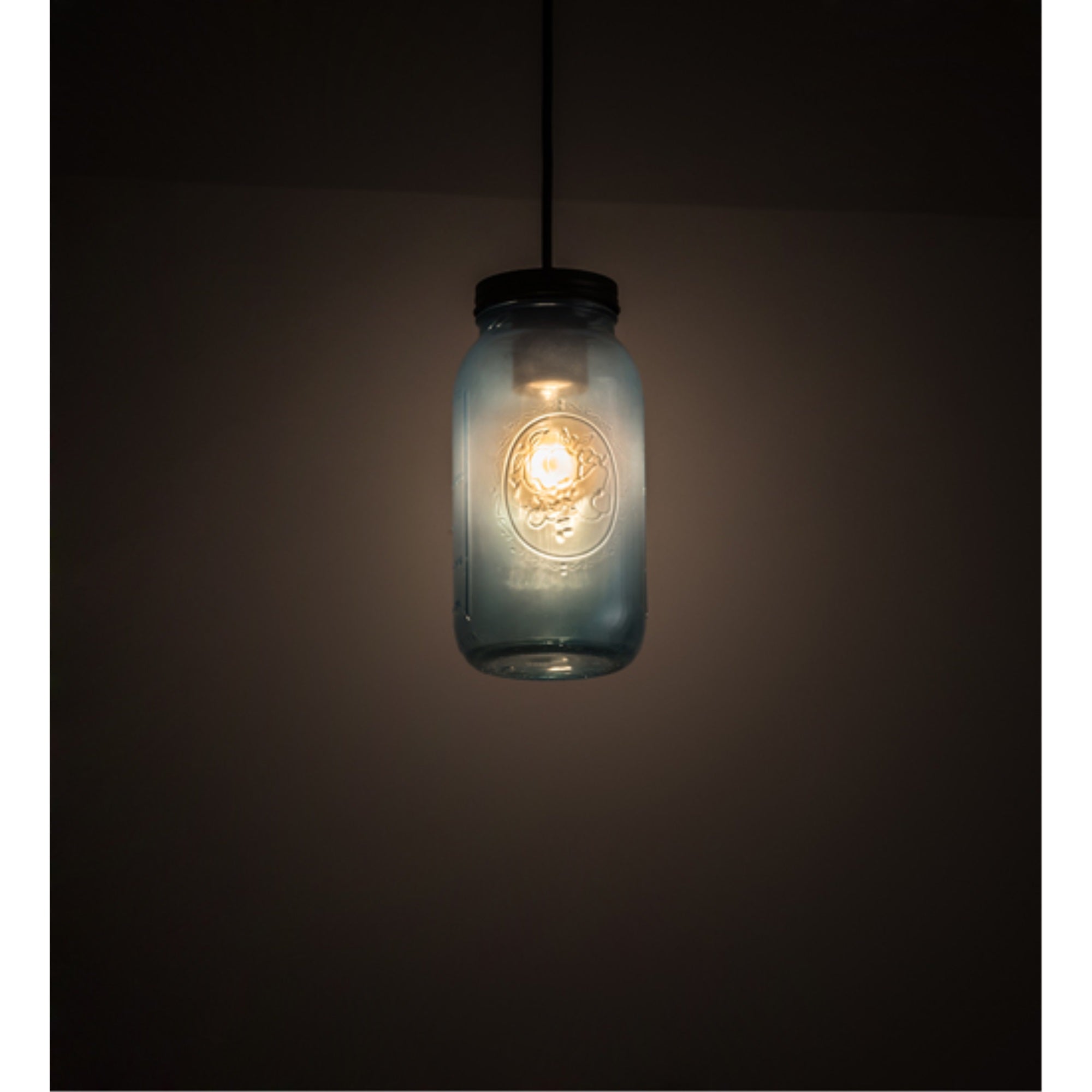 5' Wide Mason Jar 1 Lt Pendant