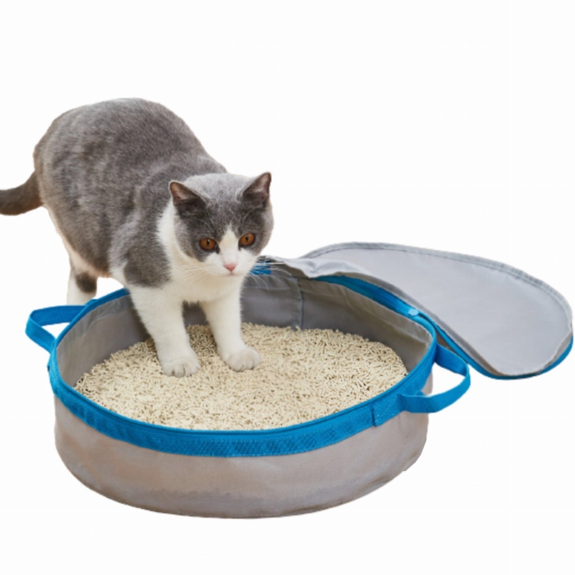 Mr. Peanut'S Portapotty Litter Box For Traveling Kitties