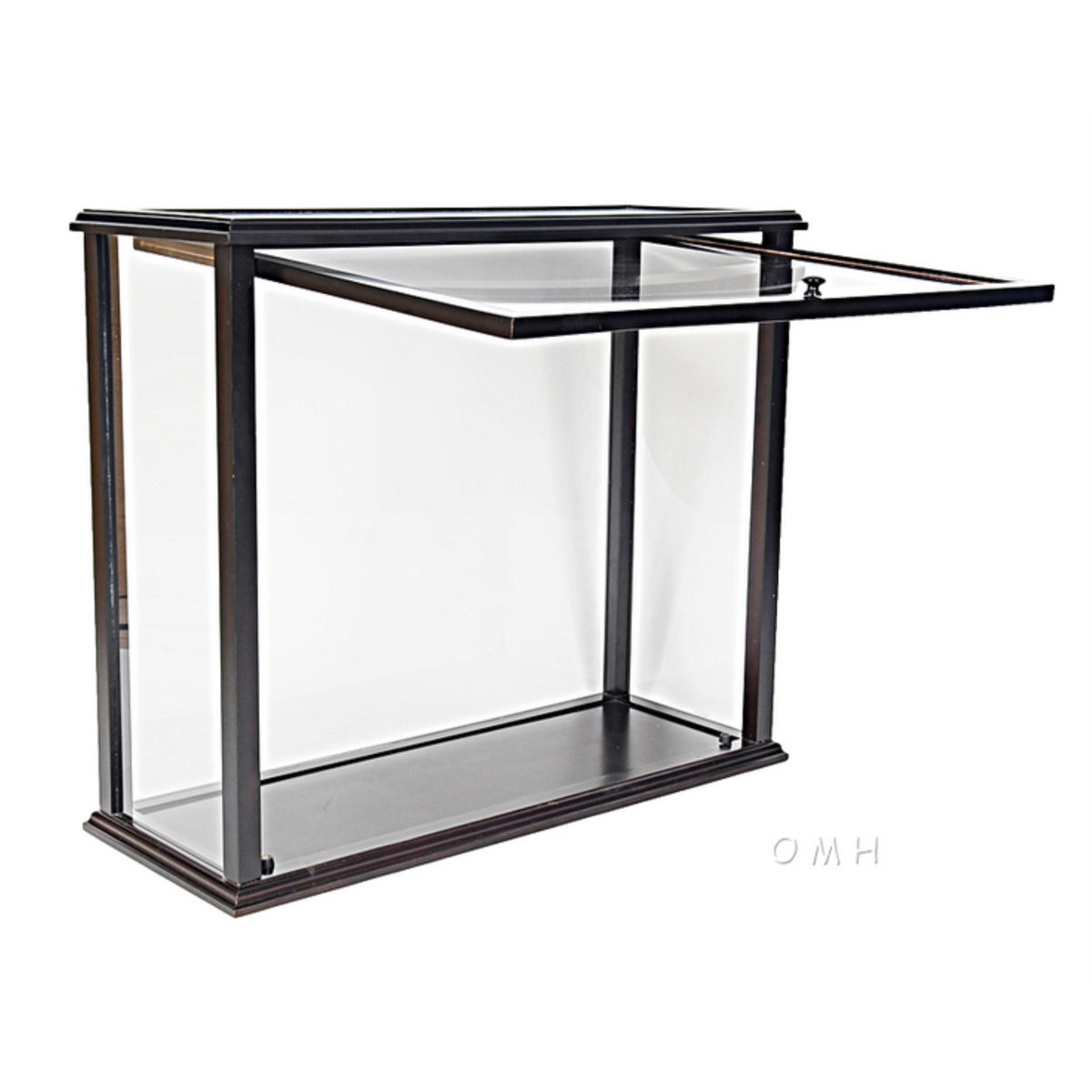 Table Top Display Case Medium Front Open