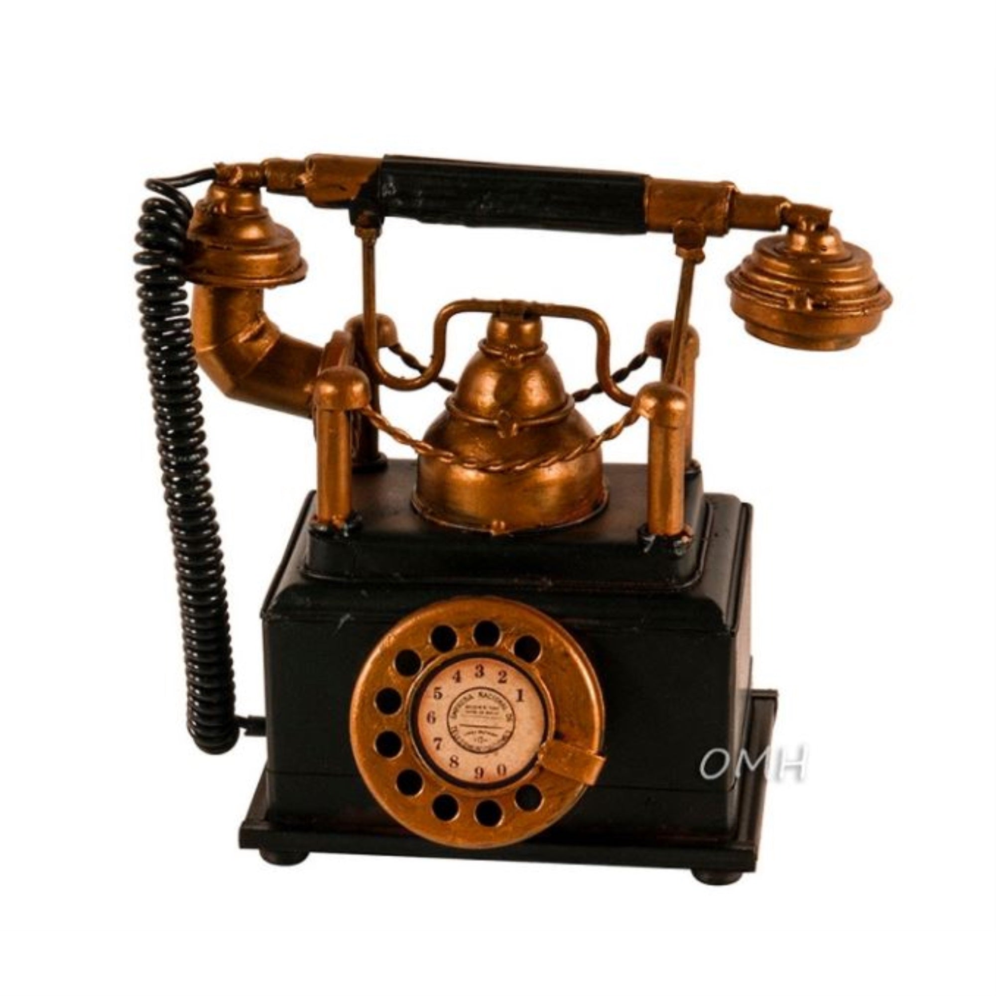 Handmade Vintage Telephone Coin Bank