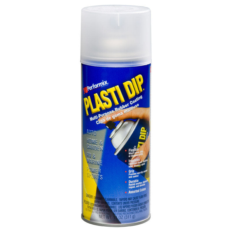 11209 Plasti Dip Clear Multi-Purpose Rubber Coating Spray Aerosol - 11 Oz.