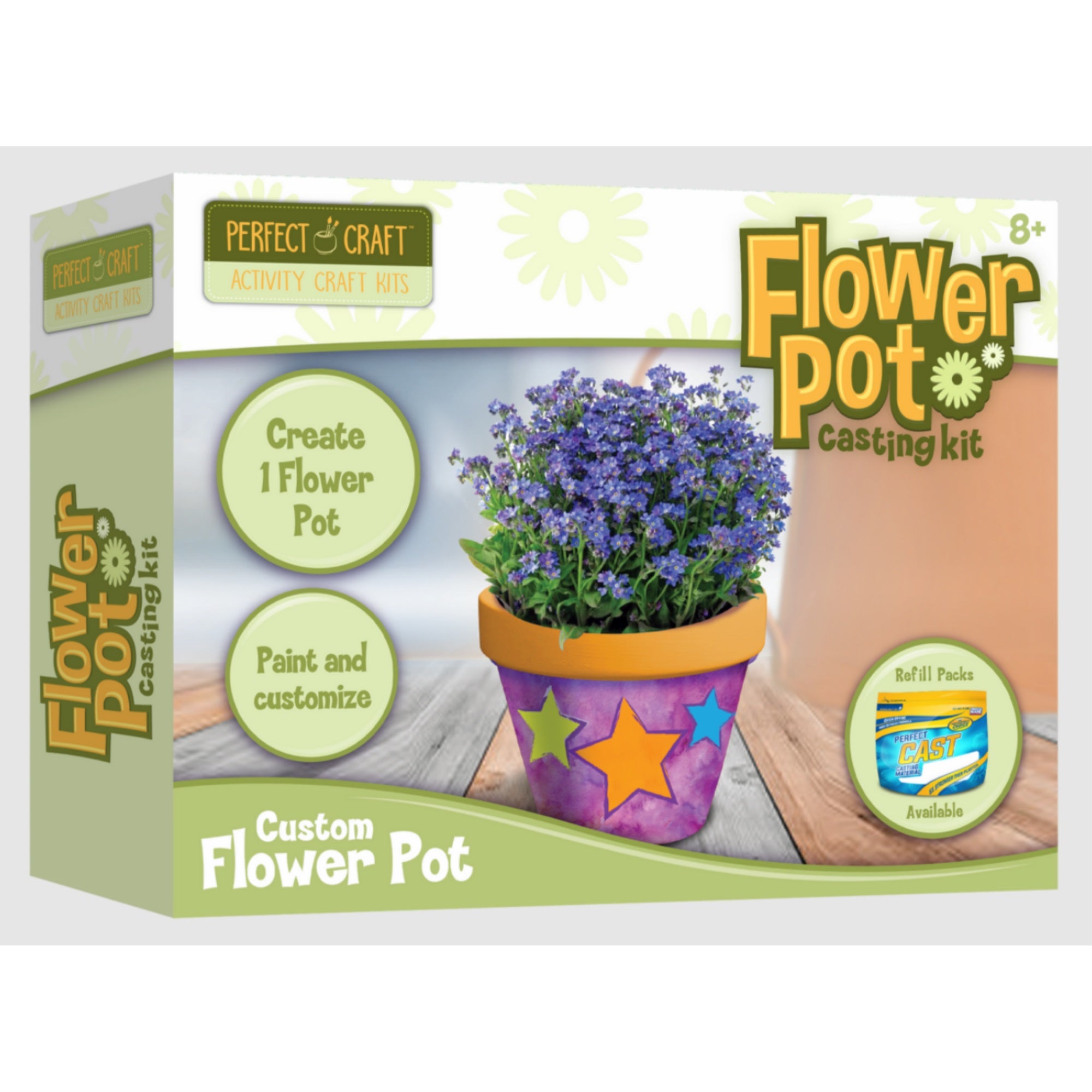 Perfect Flower Pot Casting Kit