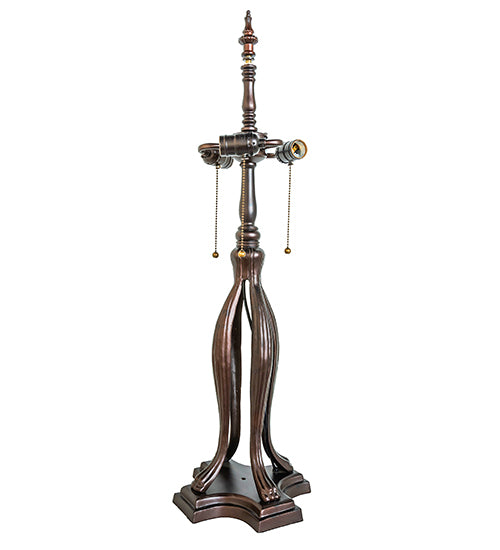 33' High Lionfoot 3 Light Table Base
