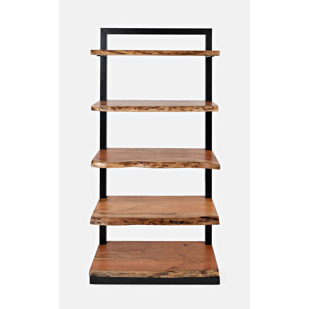 Nature'S Edge Solid Acacia 5 Shelf Bookcase