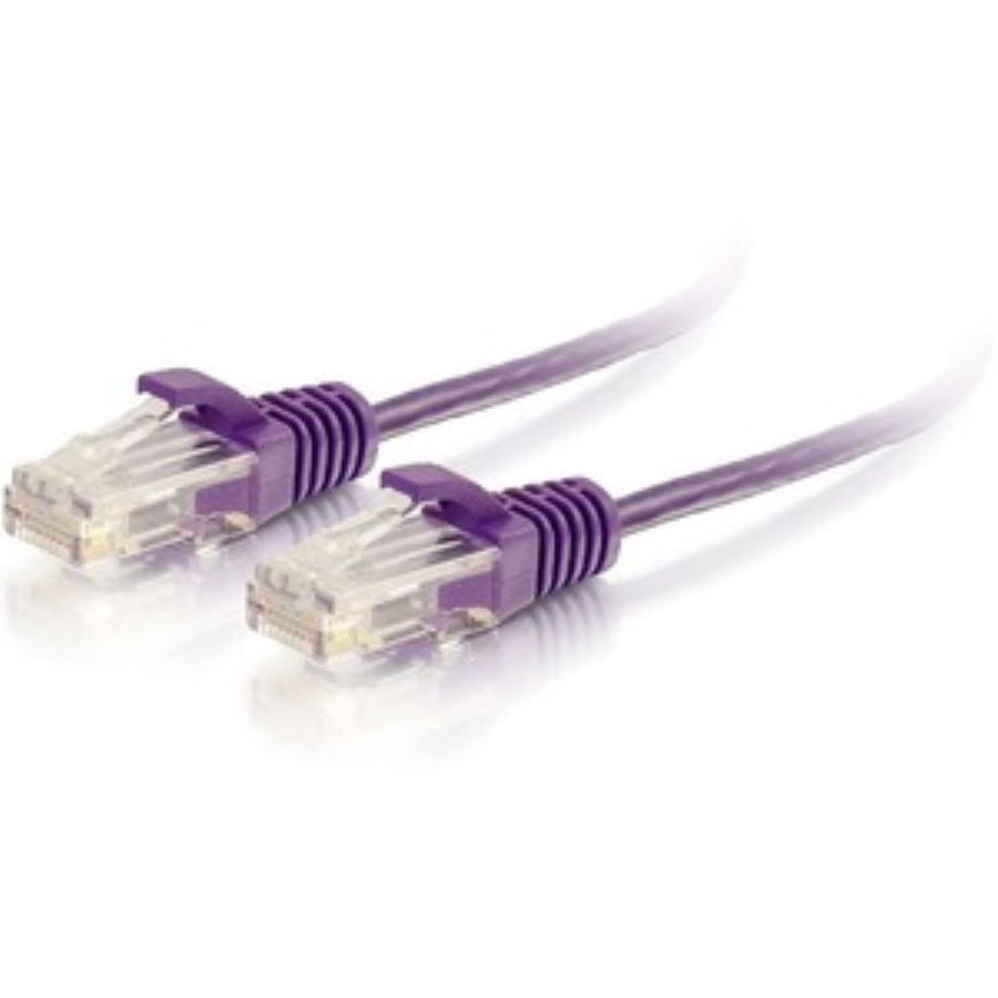 7Ft Cat6 Purple Cable Utp Slim