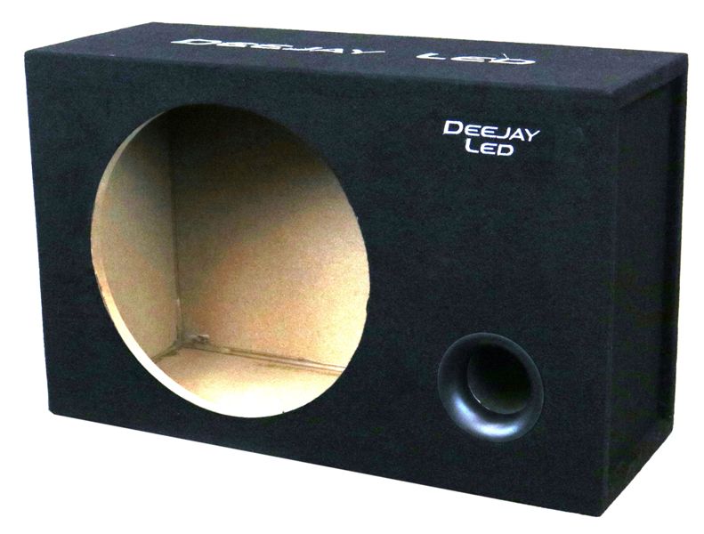 Single Heavy Duty Empty Ported Car Speaker Box For One 15-In Woofer