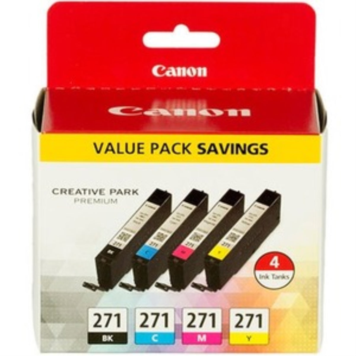 Cli-271 Bk/Cmy 4Clr Value Pk