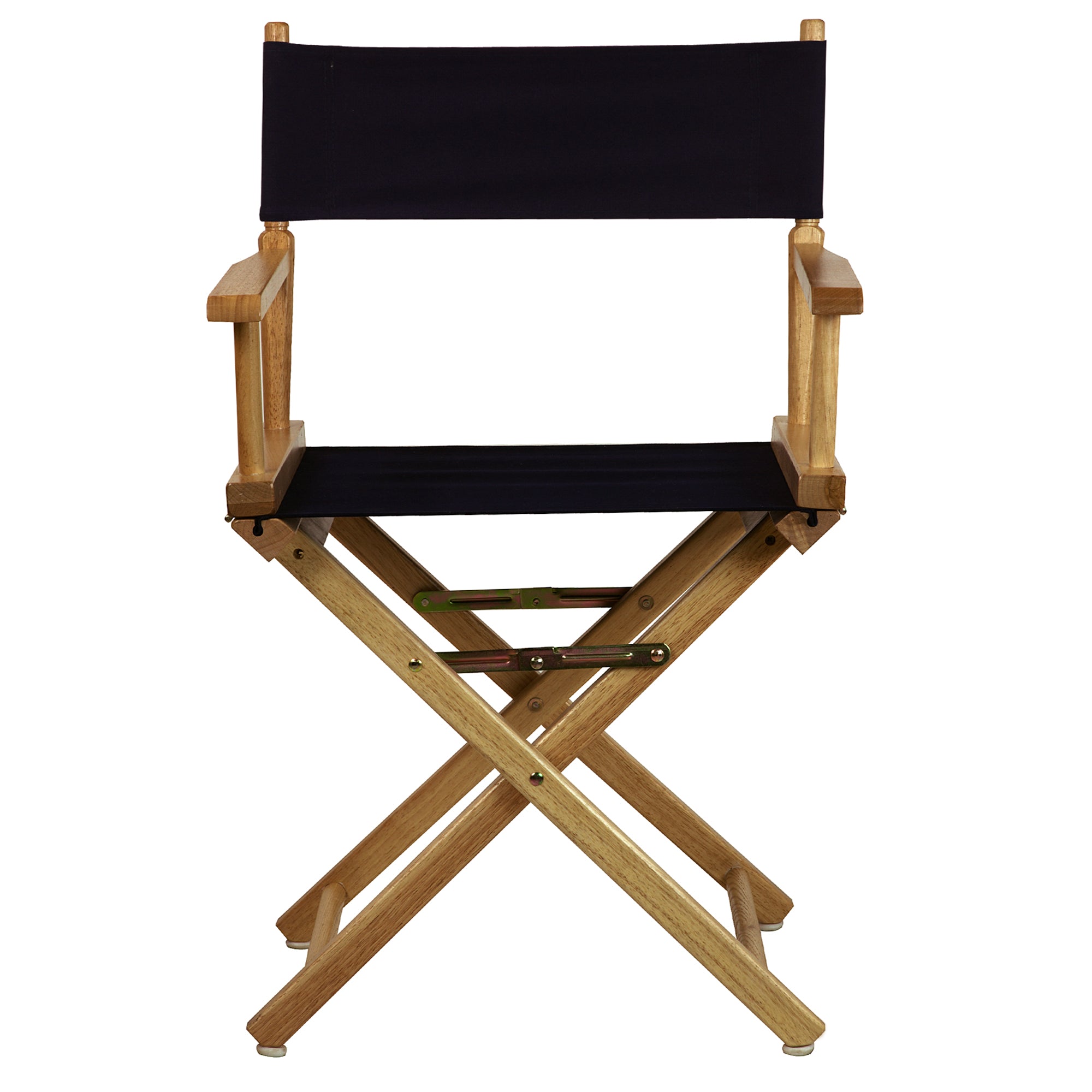 18' Director'S Chair Natural Frame-Navy Blue Canvas