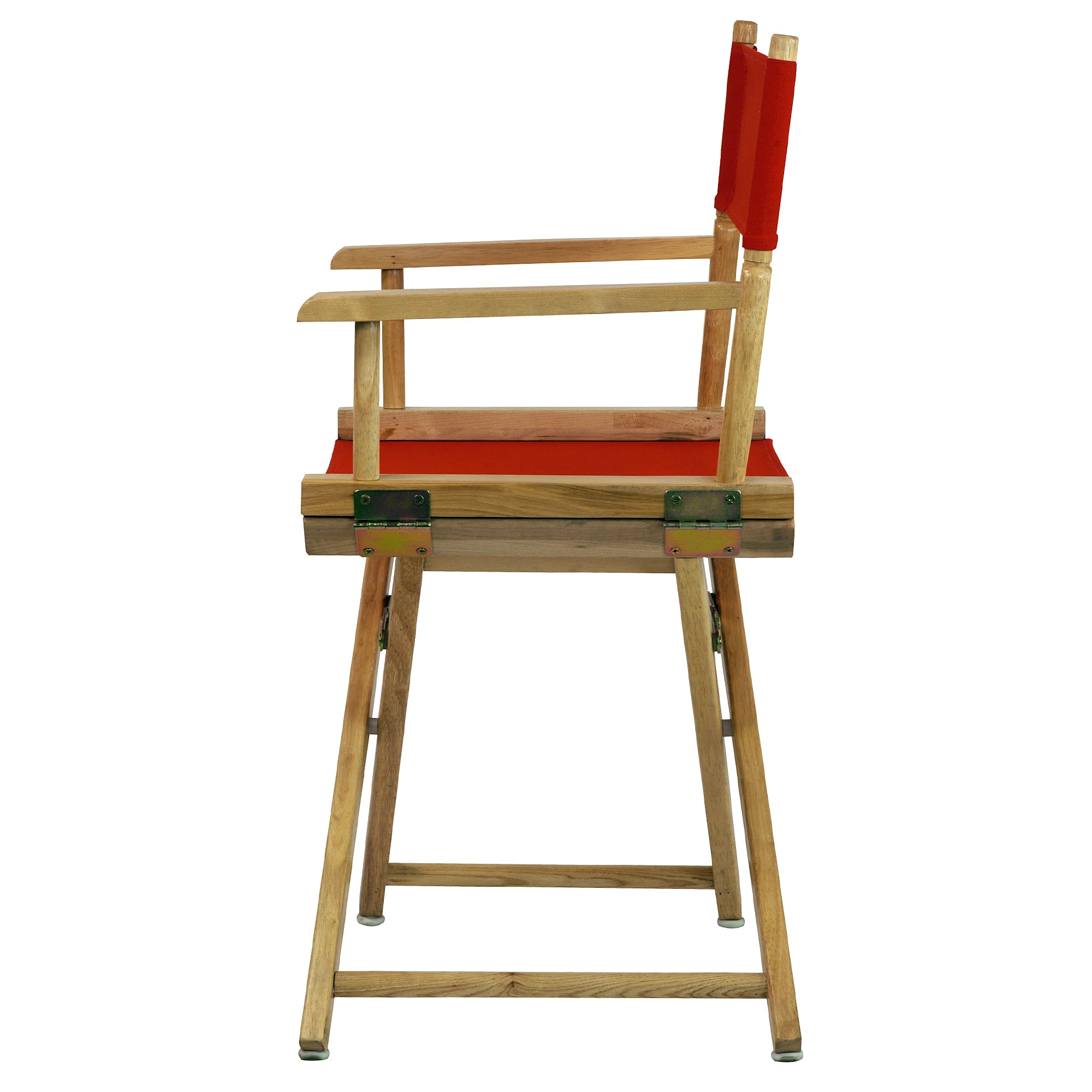 18' Director'S Chair Natural Frame-Red Canvas
