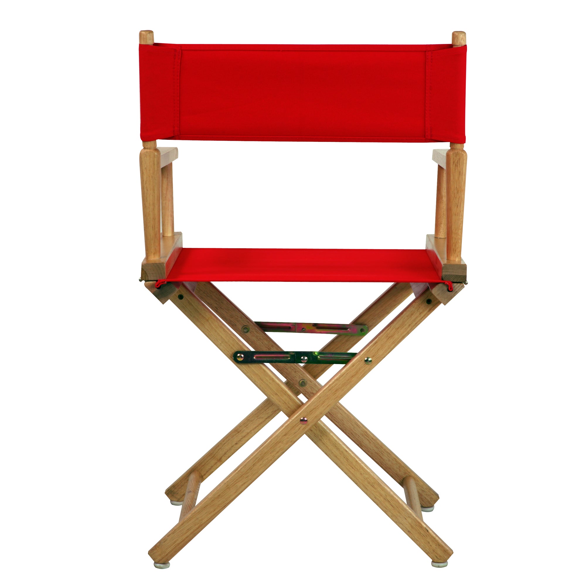 18' Director'S Chair Natural Frame-Red Canvas