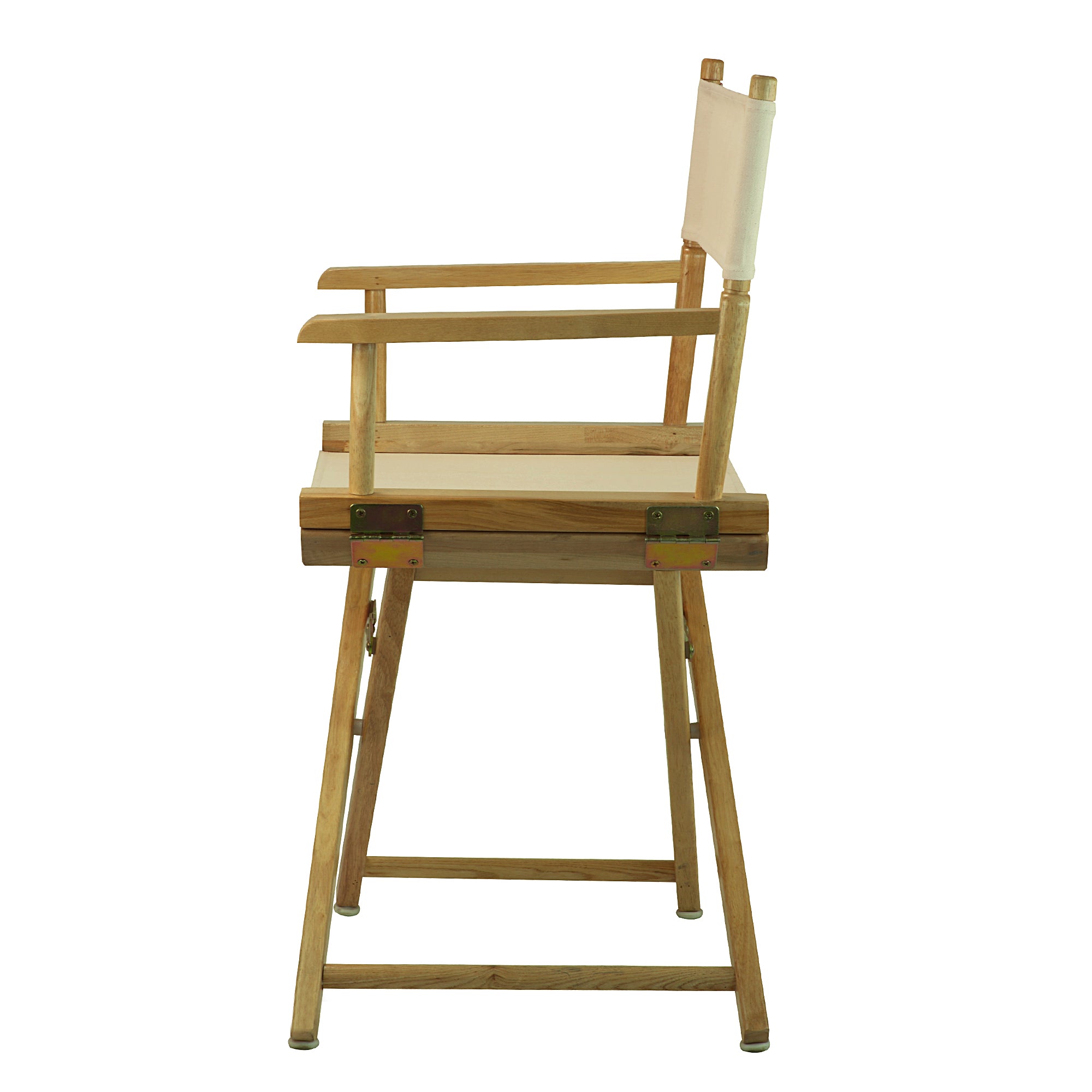 18' Director'S Chair Natural Frame-Natural/Wheat Canvas