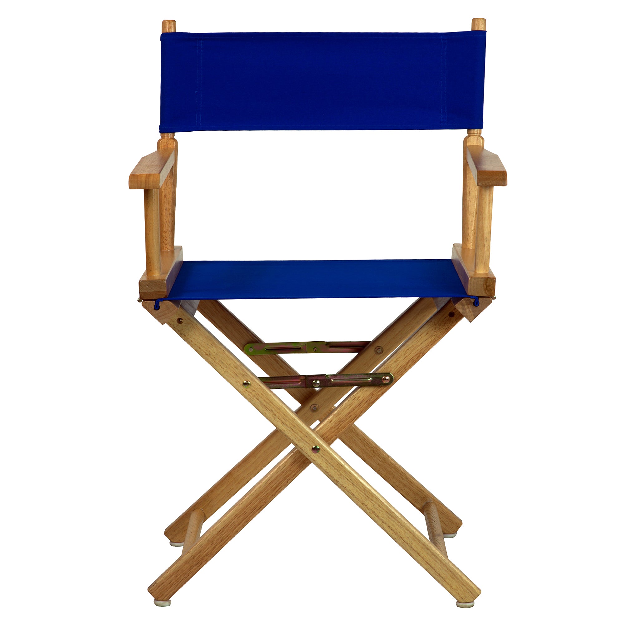 18' Director'S Chair Natural Frame-Royal Blue Canvas