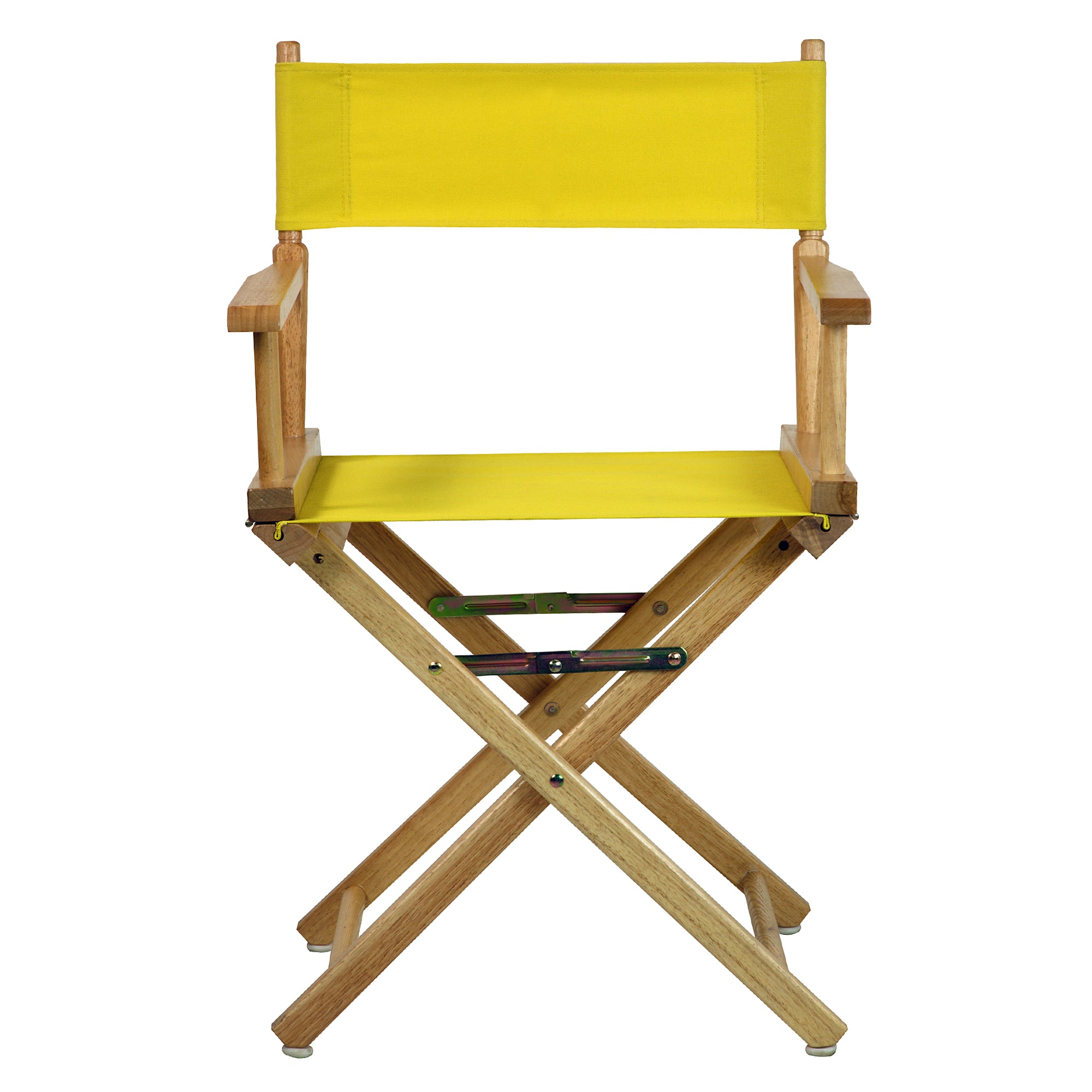18' Director'S Chair Natural Frame-Yellow Canvas