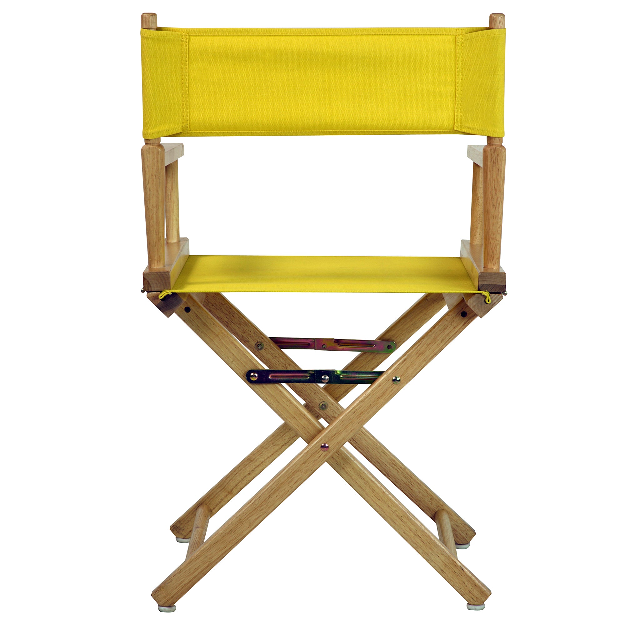 18' Director'S Chair Natural Frame-Yellow Canvas