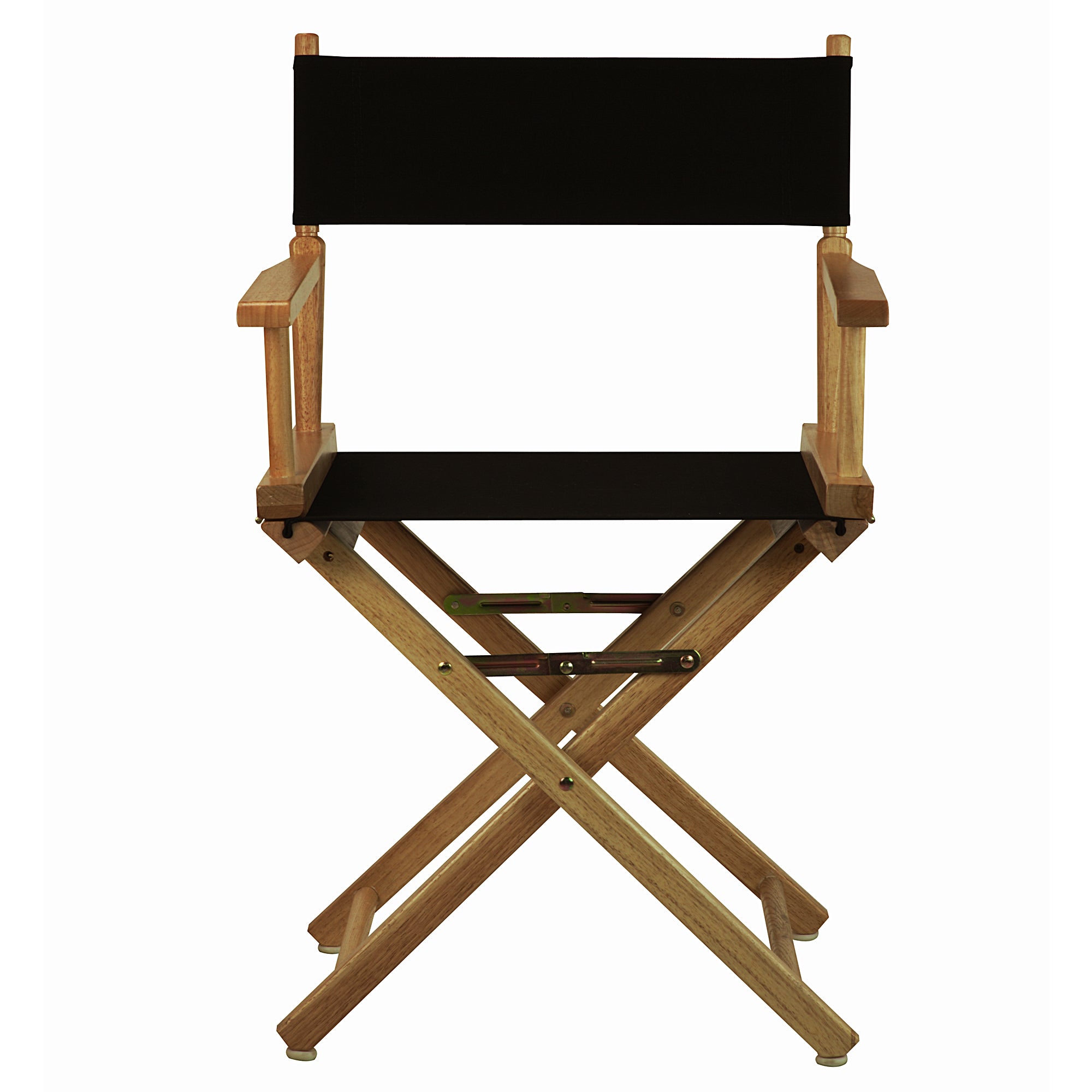 18' Director'S Chair Natural Frame-Black Canvas