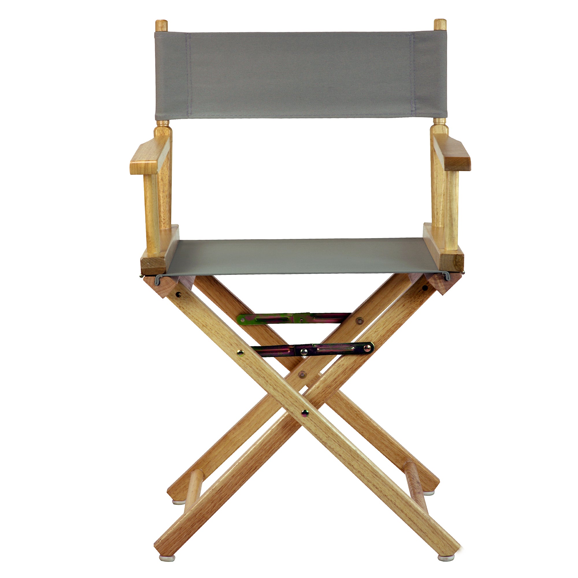 18' Director'S Chair Natural Frame-Gray Canvas