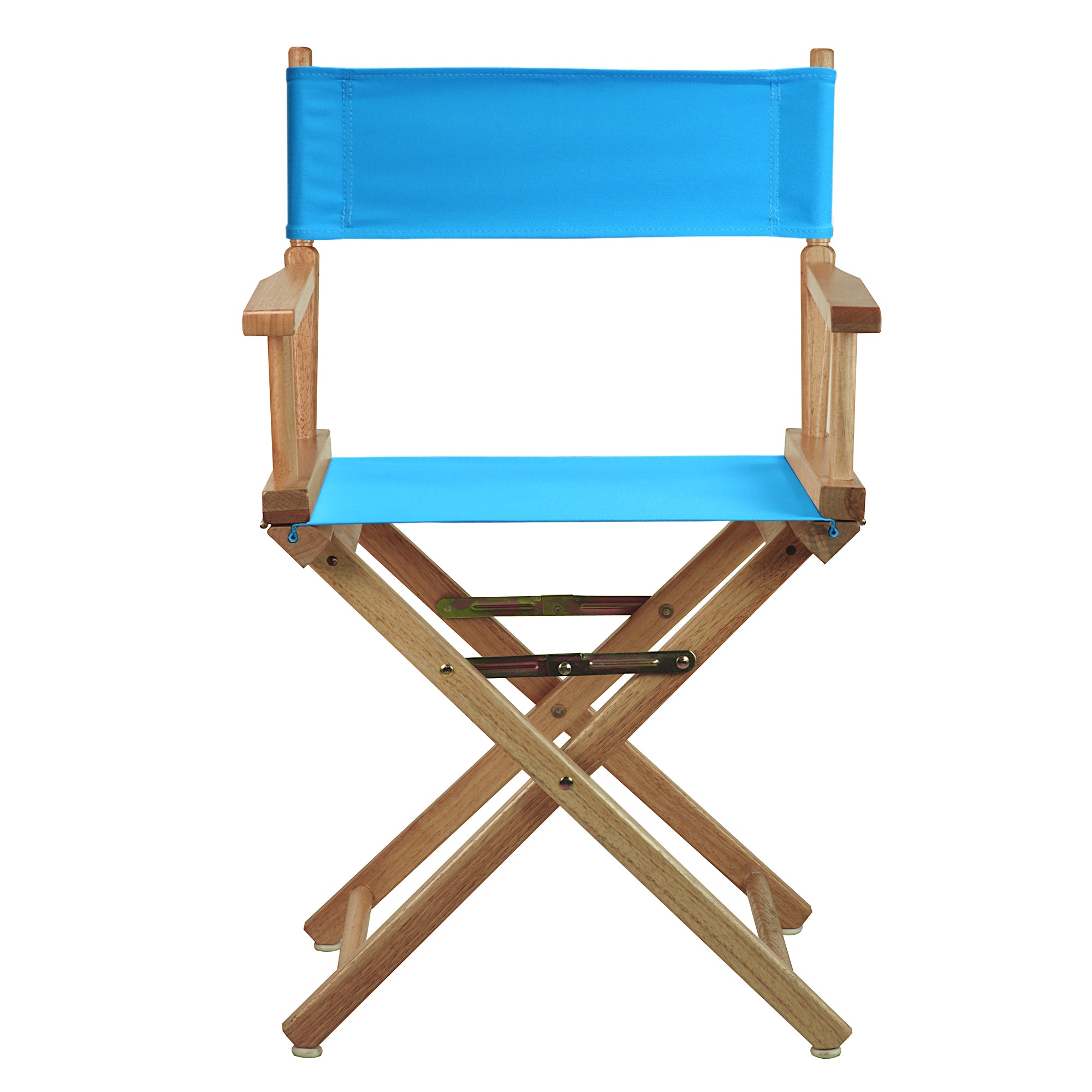 18' Director'S Chair Natural Frame-Turquoise Canvas