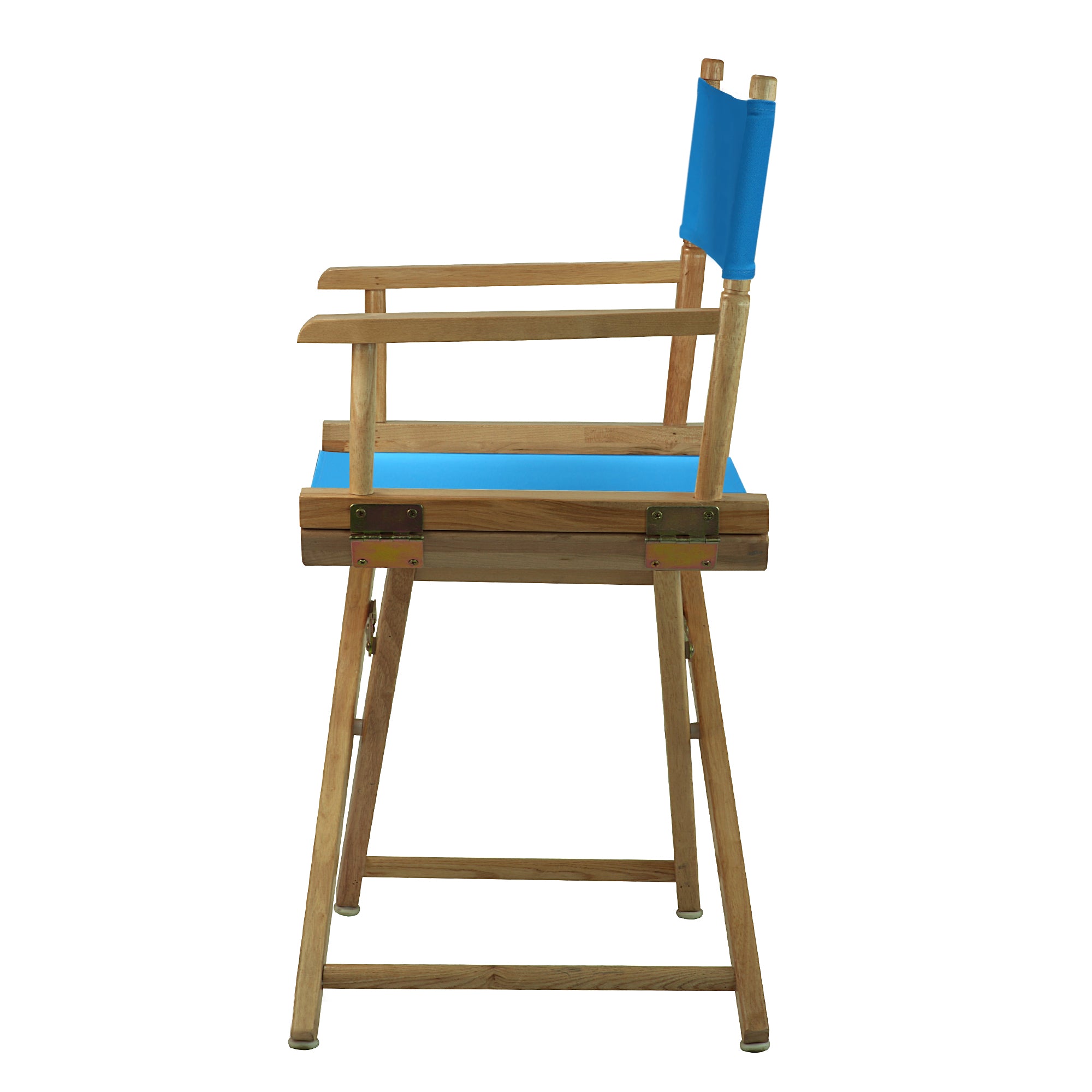 18' Director'S Chair Natural Frame-Turquoise Canvas