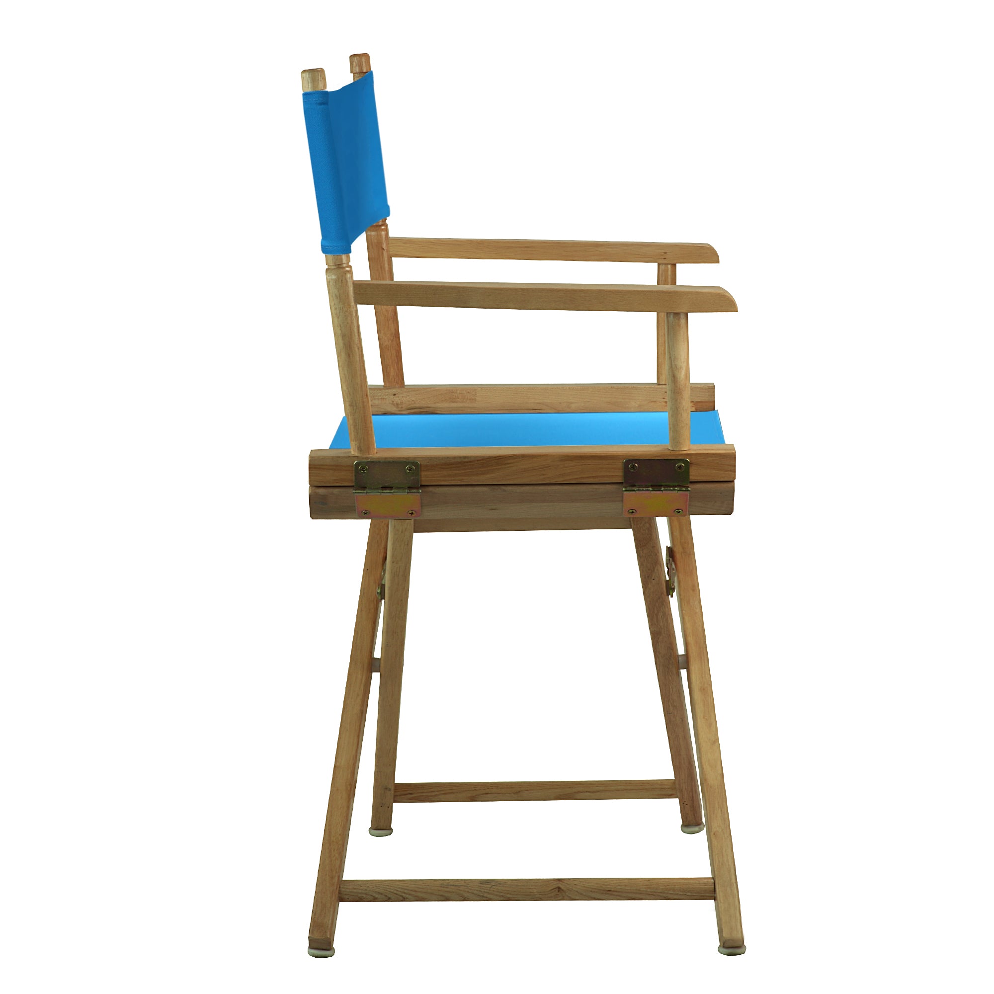 18' Director'S Chair Natural Frame-Turquoise Canvas