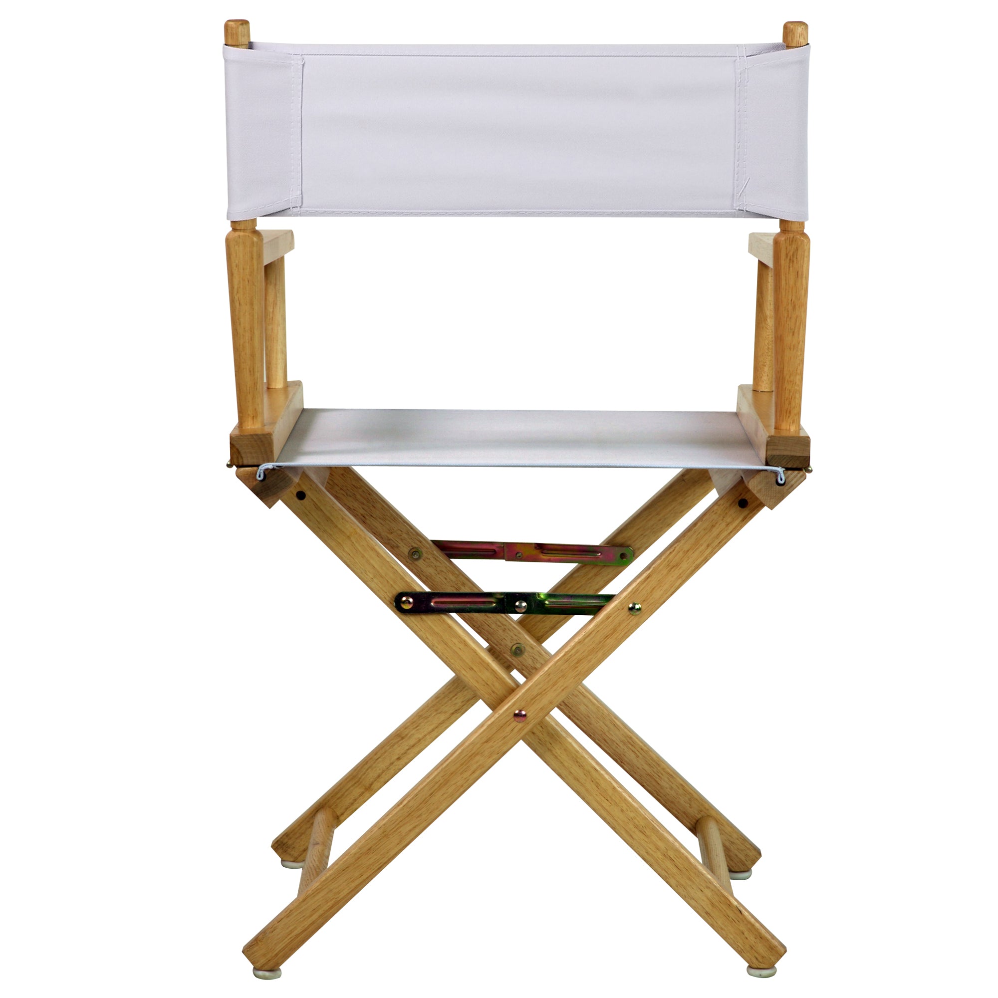 18' Director'S Chair Natural Frame-White Canvas