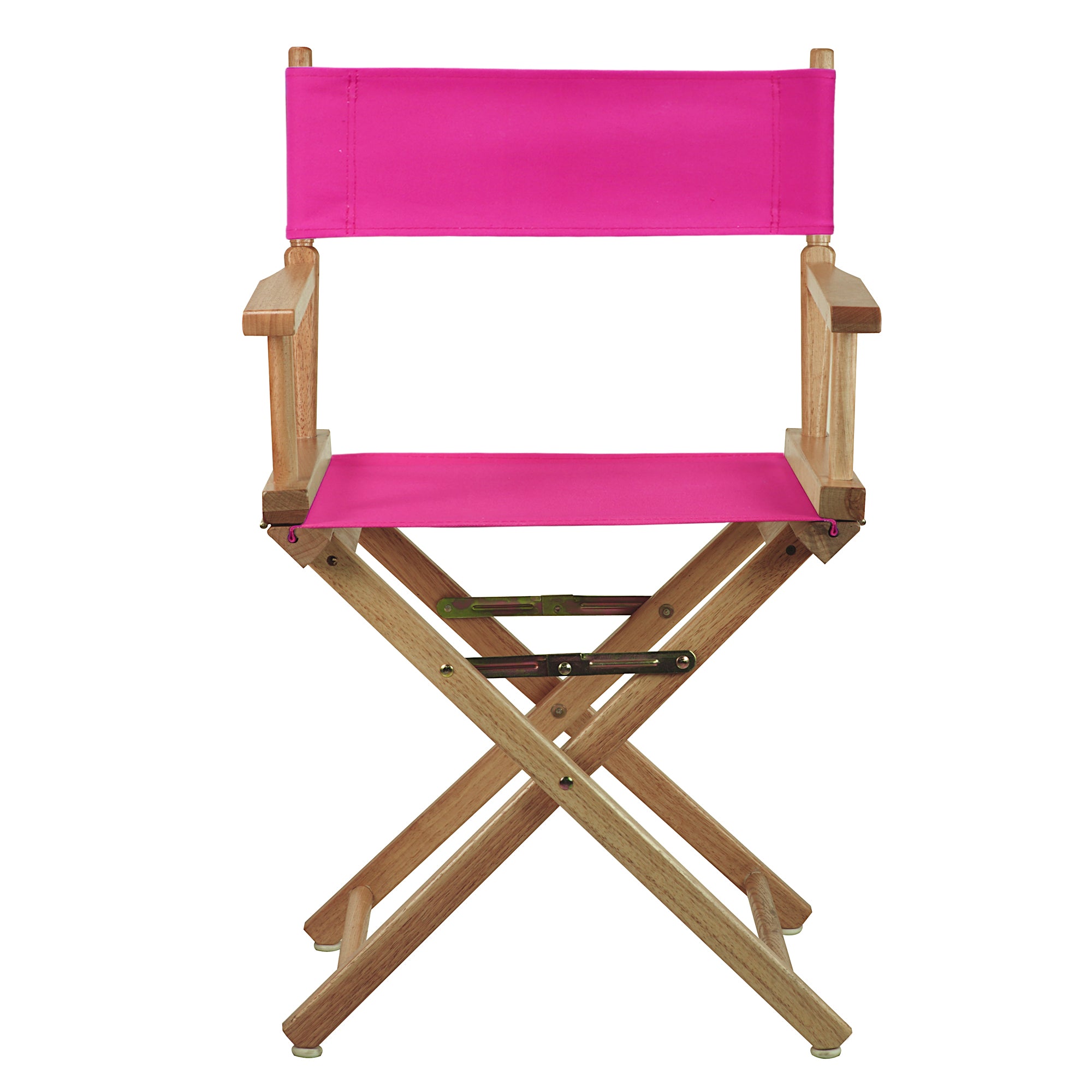 18' Director'S Chair Natural Frame-Magenta Canvas