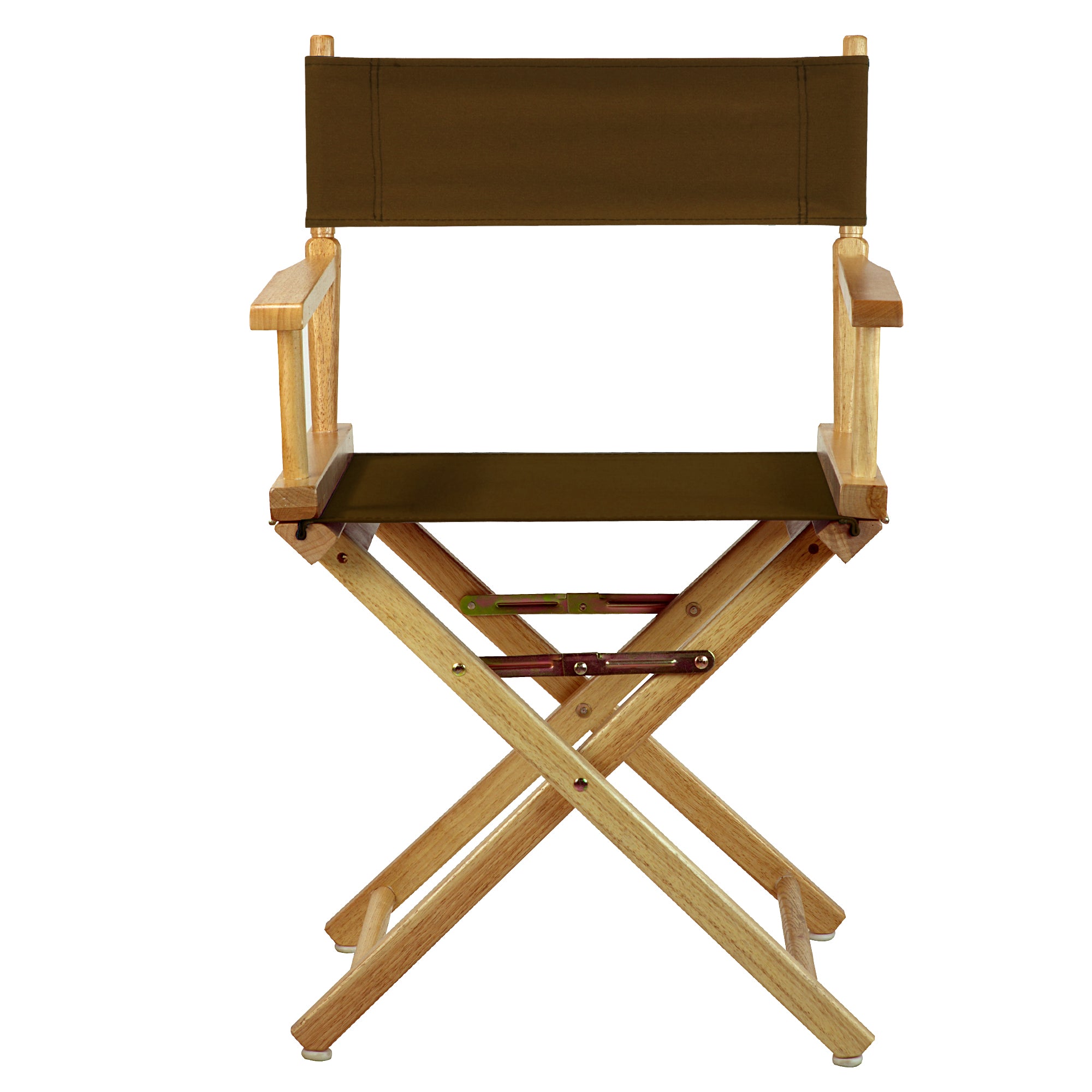 18' Director'S Chair Natural Frame-Brown Canvas