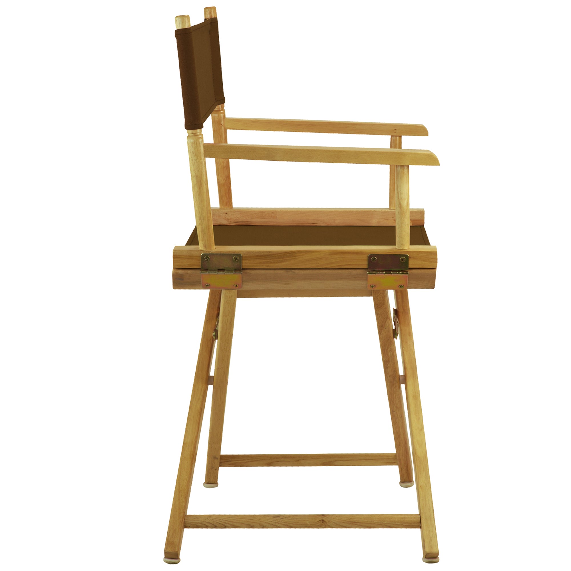 18' Director'S Chair Natural Frame-Brown Canvas