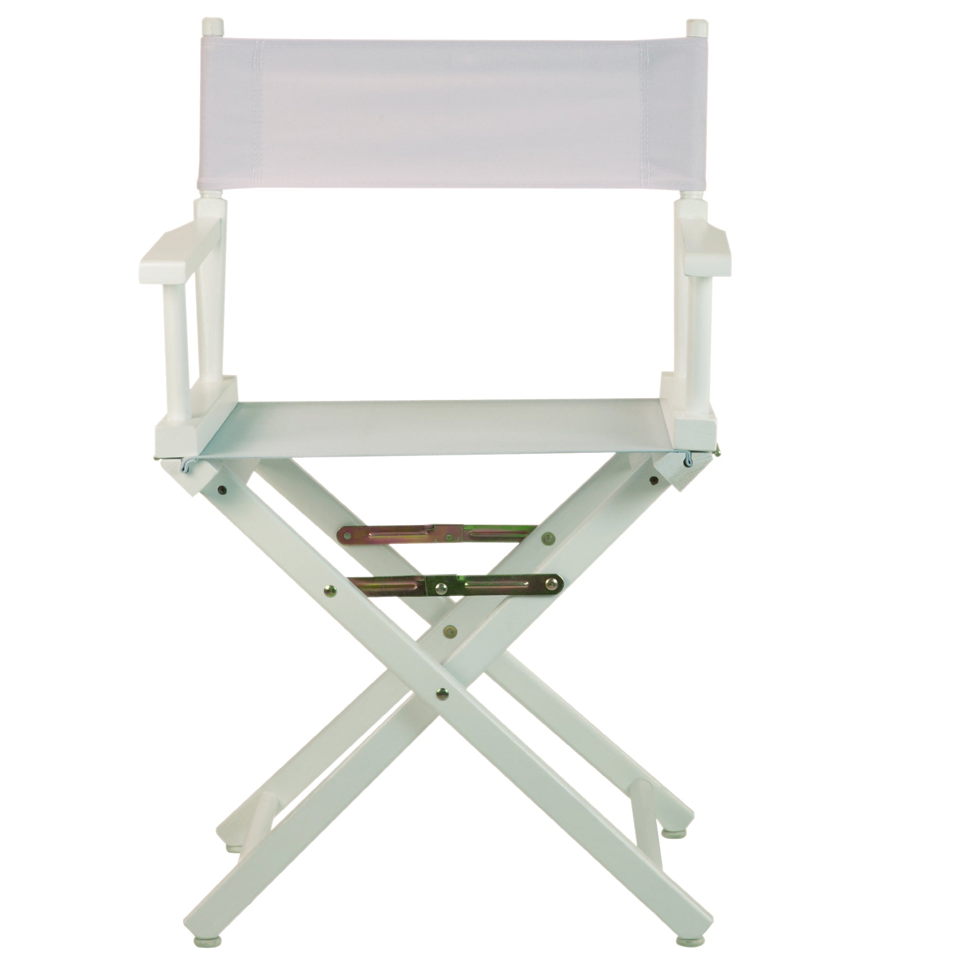 18' Director'S Chair White Frame-White Canvas